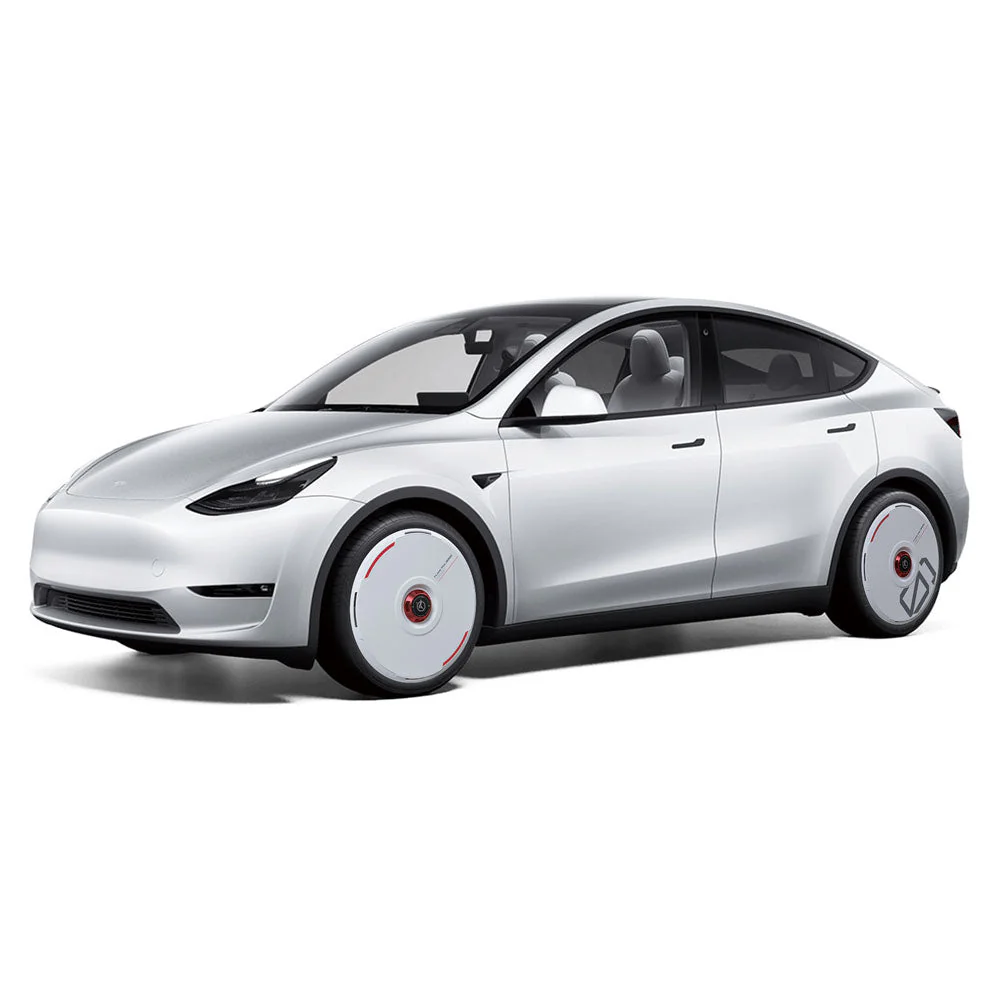 HALODISC 2 Wheel Covers for Tesla | Custom Numbers Series - Image 4