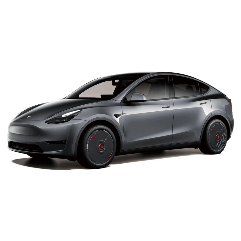 HALODISC 2 Wheel Covers for Tesla | Custom Numbers Series - Image 9