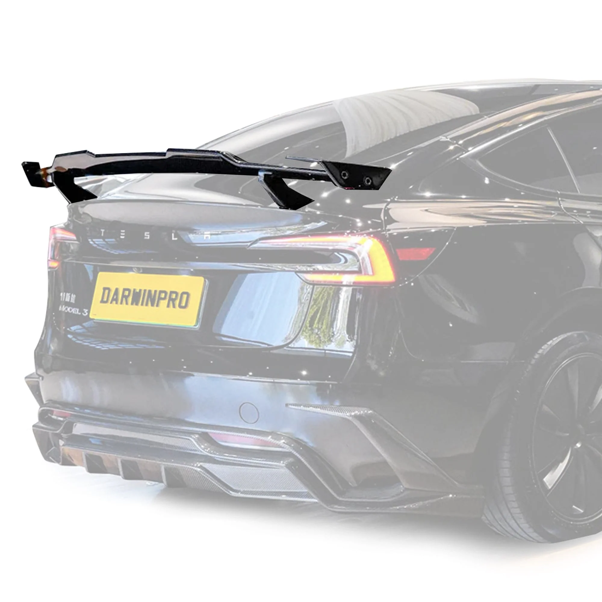 IMP Design Tesla Model 3 Highland RWD AWD Carbon Fiber Lilith Wing