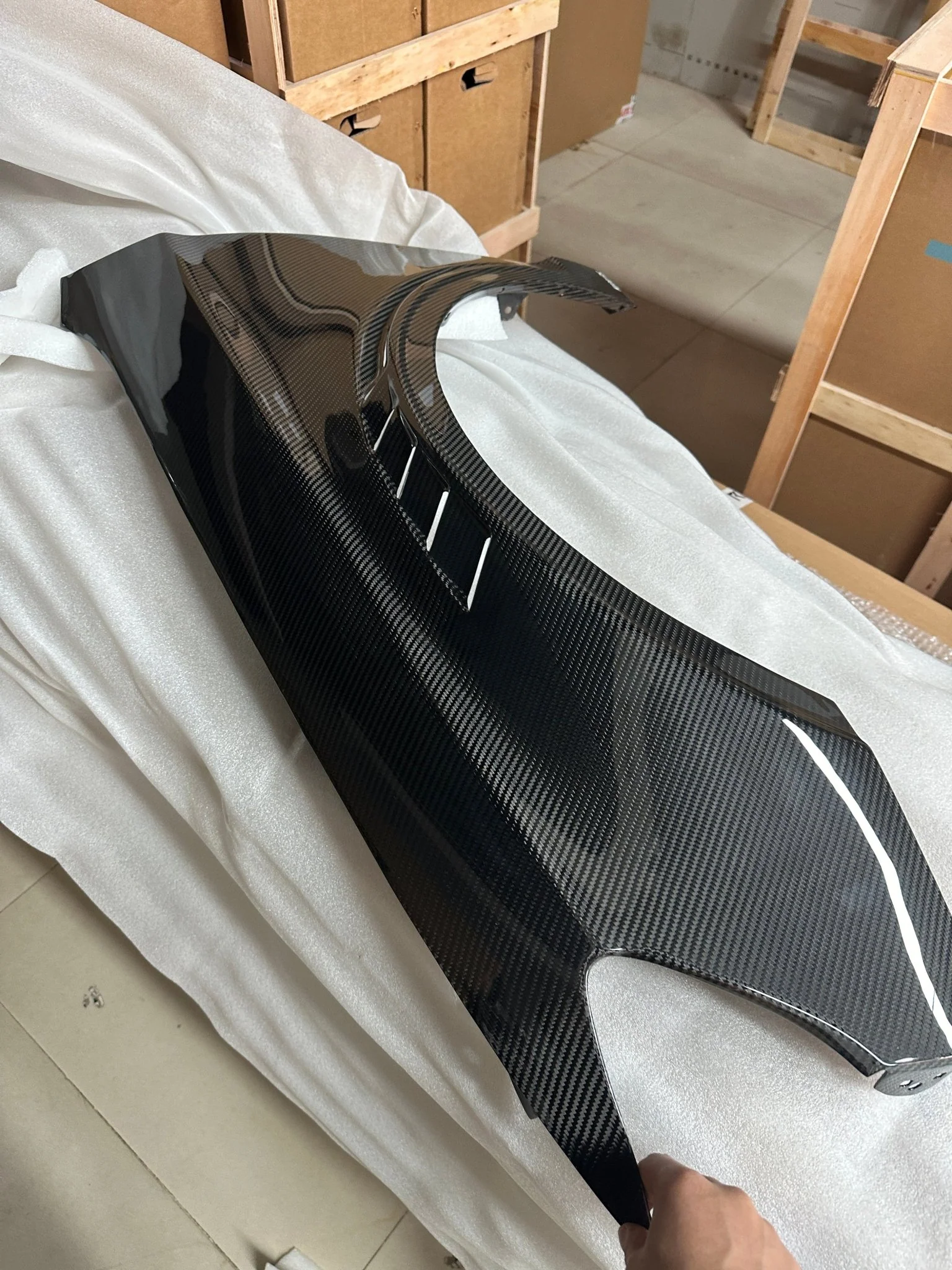 Karbel Carbon Dry Carbon Fiber Front Fenders for Audi RS3 8.5V 2017-2020 Sedan - Image 5