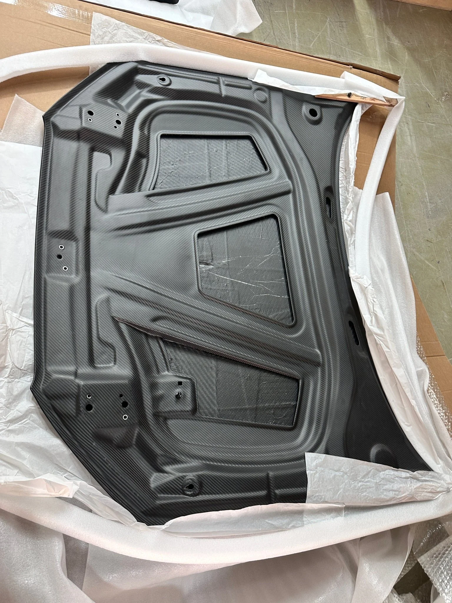 Karbel Dry Carbon Fiber Double-sided Hood Bonnet for Audi RS3 2018-2020 & S3 A3 2014-2020 - Image 4