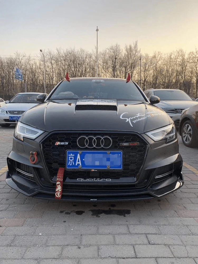 Karbel Dry-Carbon (Prepreg) Carbon Fiber Body Kit for Audi A3/S3 8v Hatchback (S-Line) (2017–2019) - Image 13