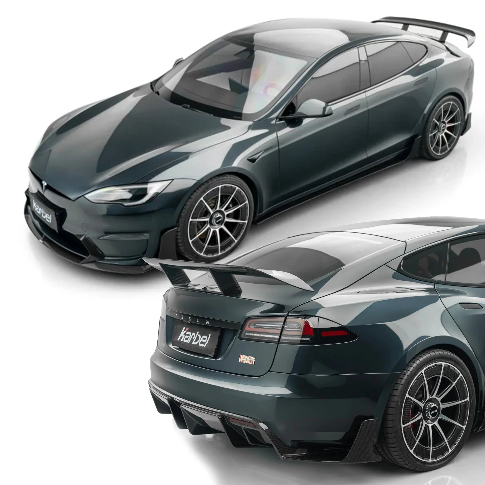 Karbel Dry-Carbon (Prepreg) Tesla Model S (3rd Gen) Full Bodykit - Image 2