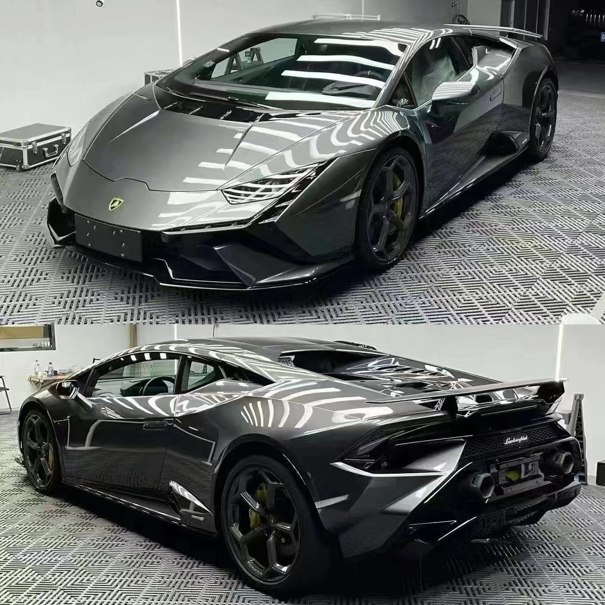 Lamborghini Huracan LP580 / LP610 / EVO → Tecnica Conversion Body Kit (PP Material) - Image 2