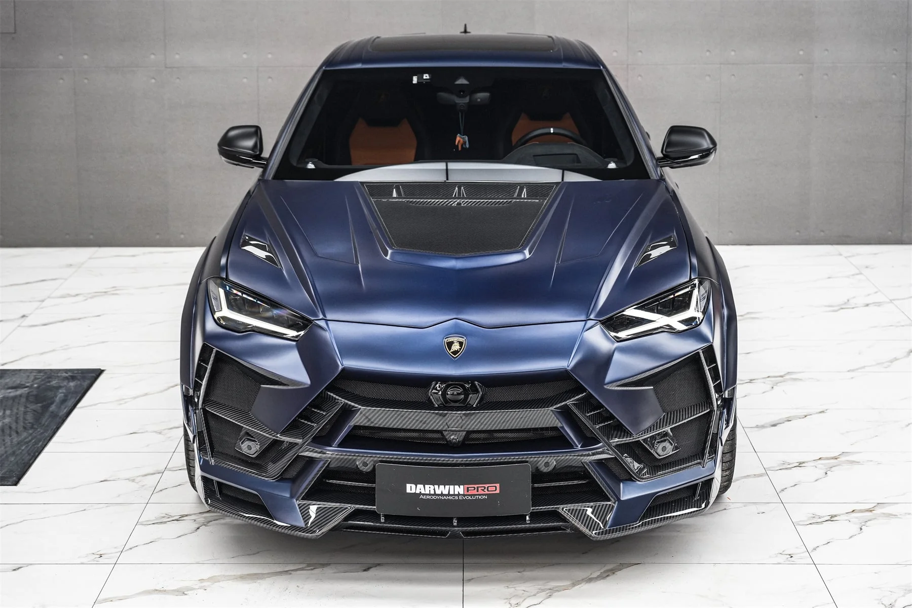 Lamborghini Urus (2018–2022) — DarwinPRO BKSS Part Carbon Fibre Front Bumper & Bonnet - Image 11