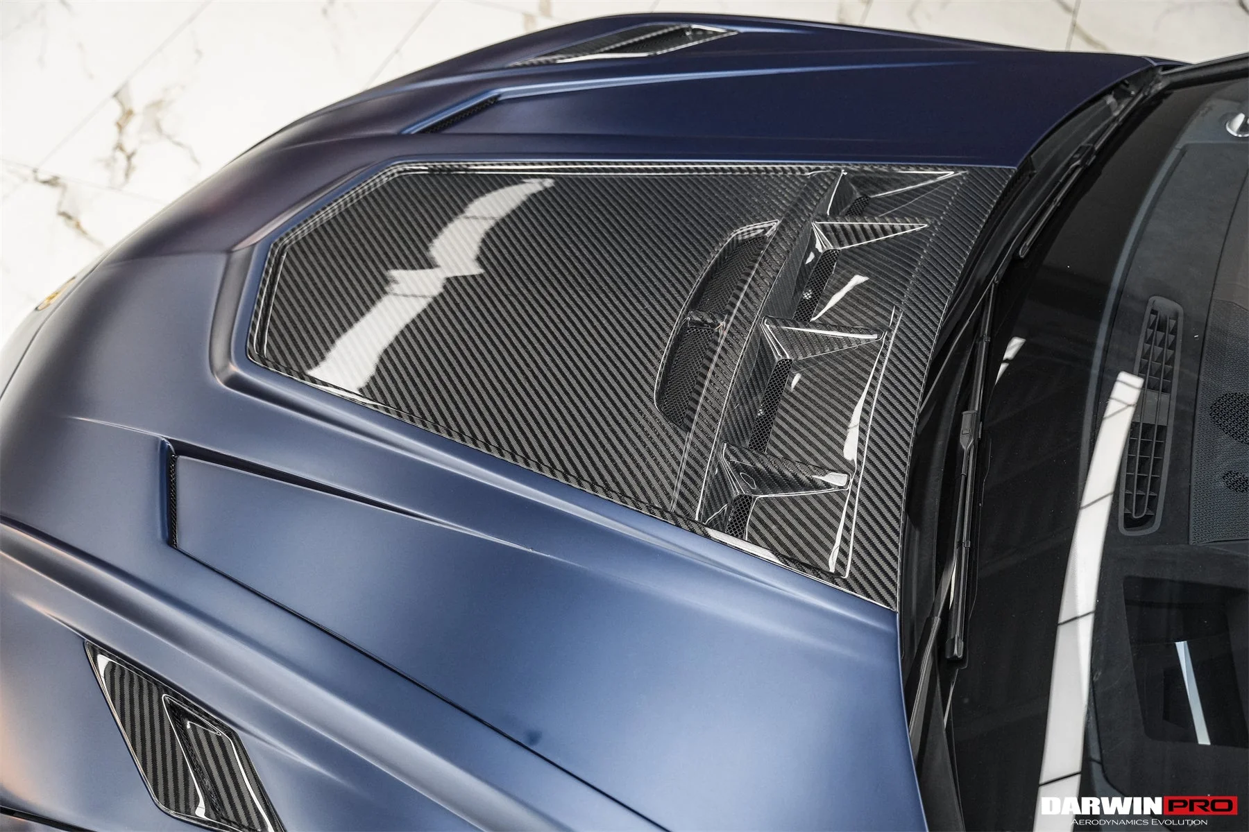 Lamborghini Urus (2018–2022) — DarwinPRO BKSS Part Carbon Fibre Front Bumper & Bonnet - Image 12