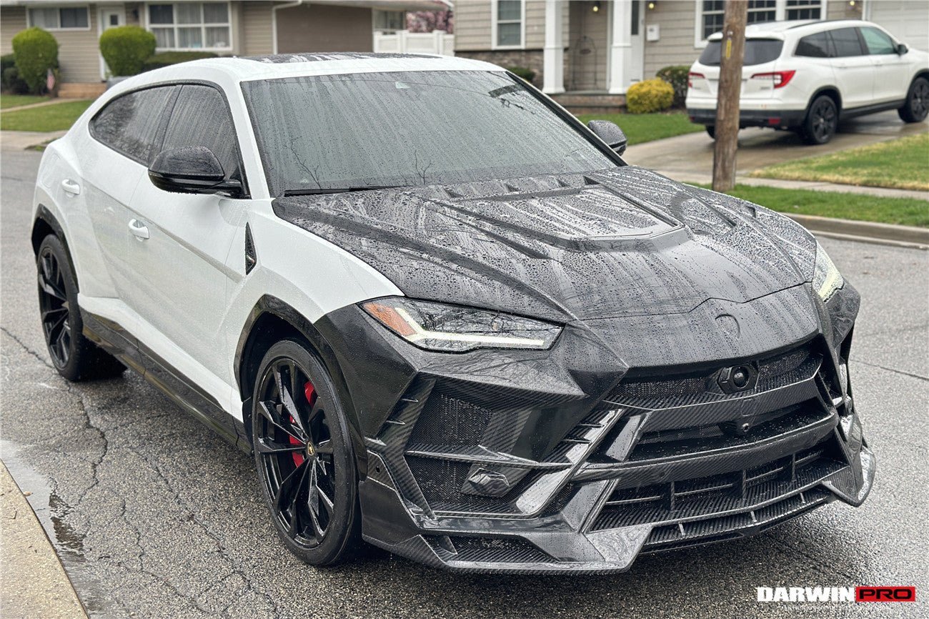 Lamborghini Urus (2018–2022) — DarwinPRO BKSS Part Carbon Fibre Front Bumper & Bonnet - Image 2