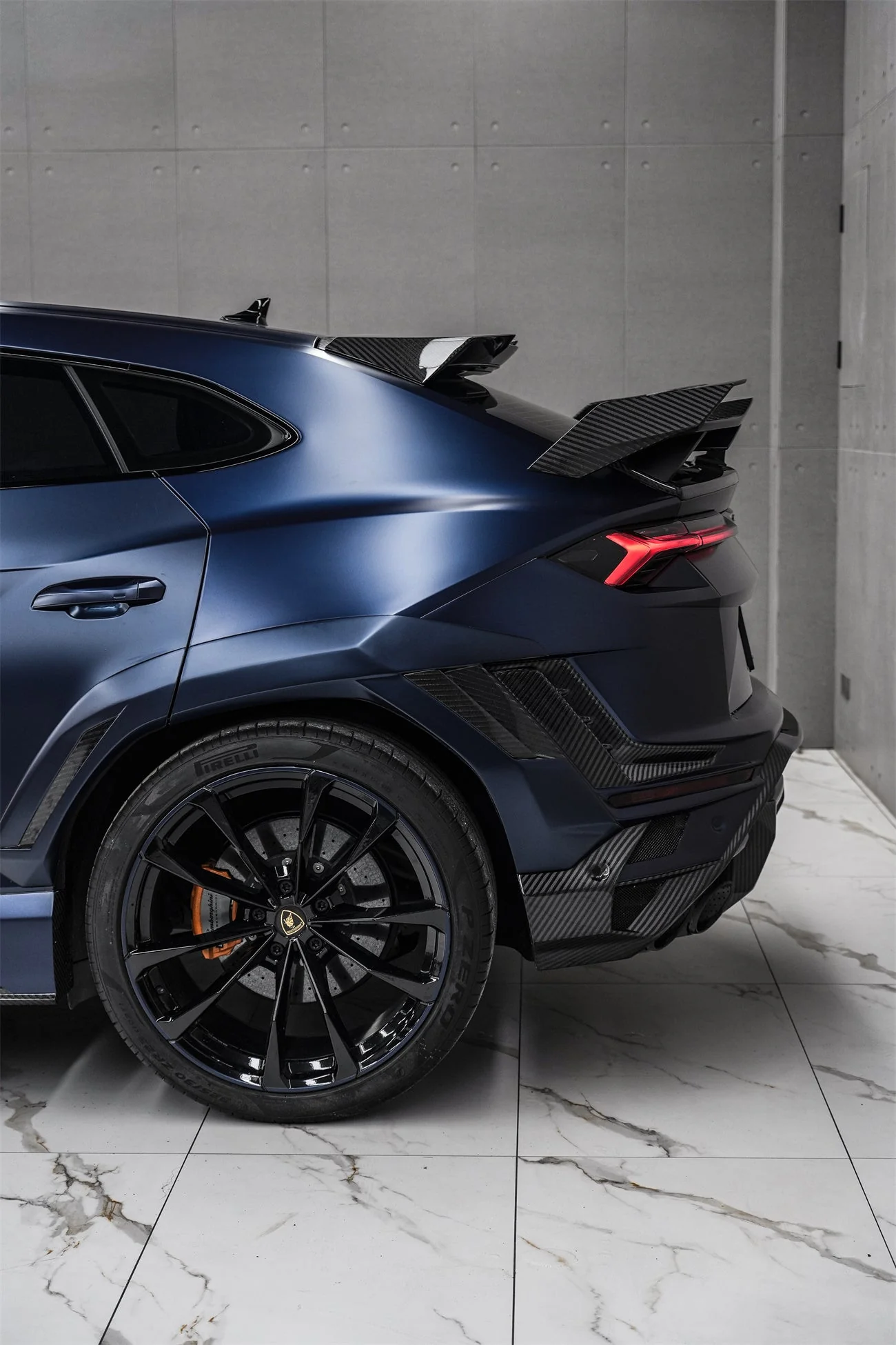 Lamborghini Urus (2018–2022) — DarwinPRO BKSS Part Carbon Fibre Widebody Kit - Image 11