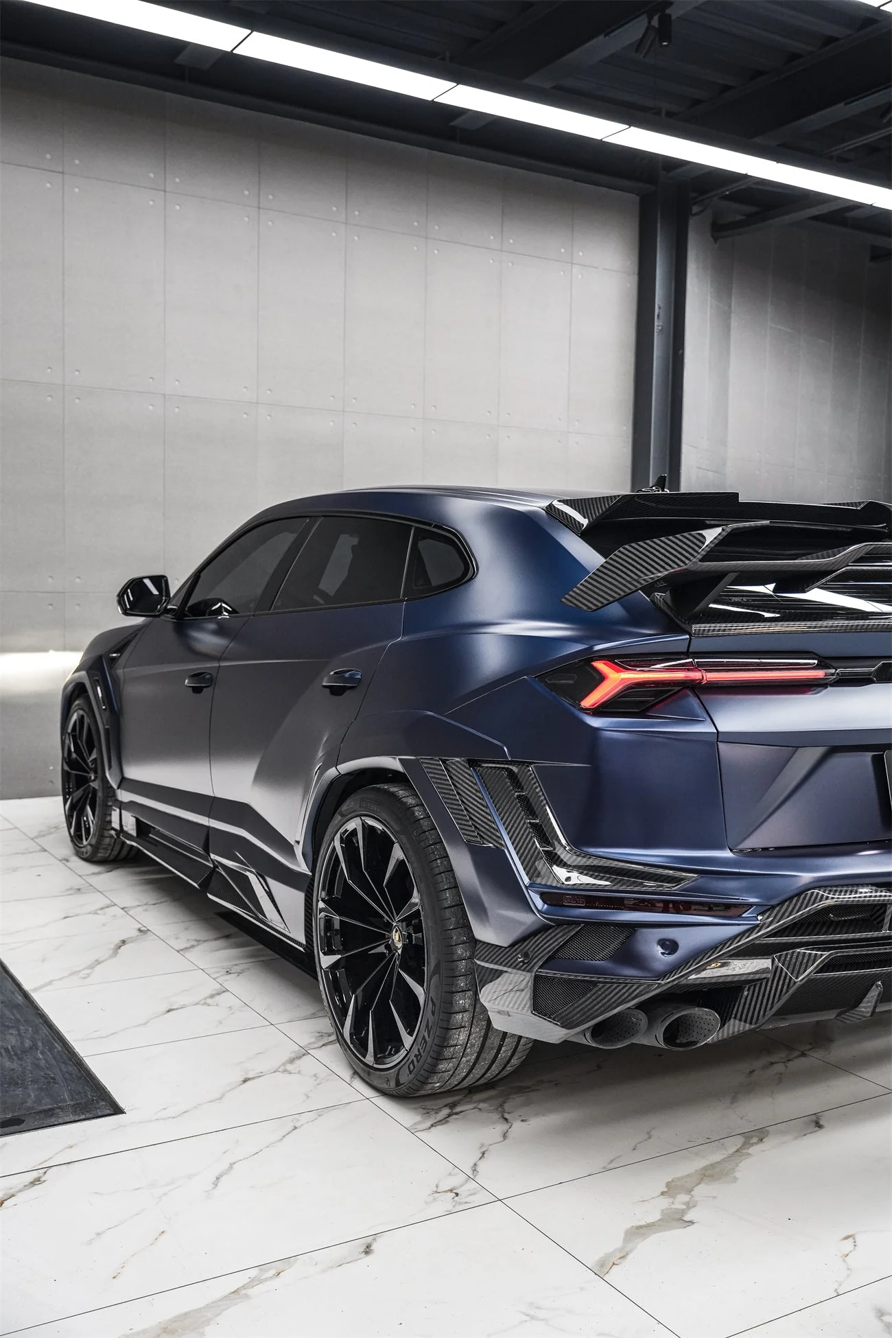 Lamborghini Urus (2018–2022) — DarwinPRO BKSS Part Carbon Fibre Widebody Kit - Image 13
