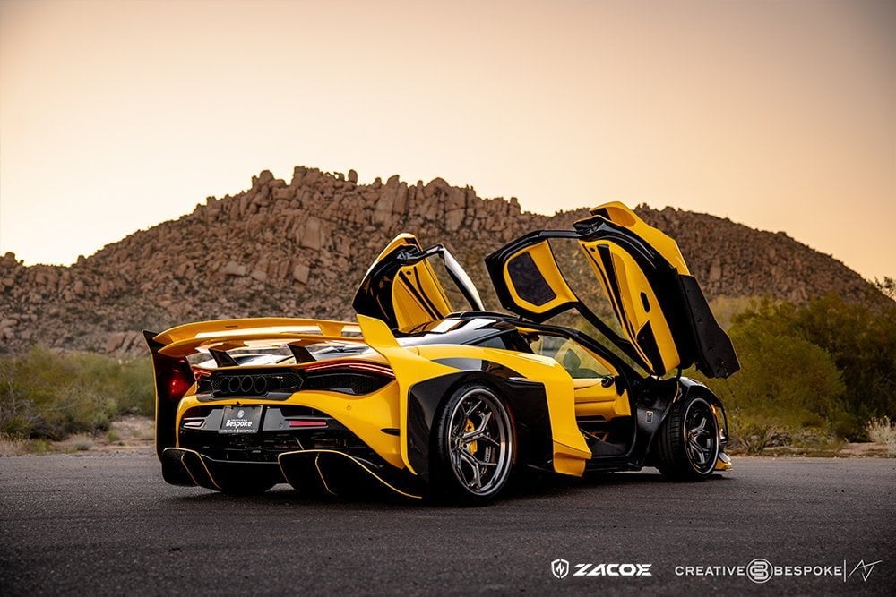 ZACOE McLaren 720s Galaxy Carbon Fibre Wide Body Kit (43pcs/set) - Image 14