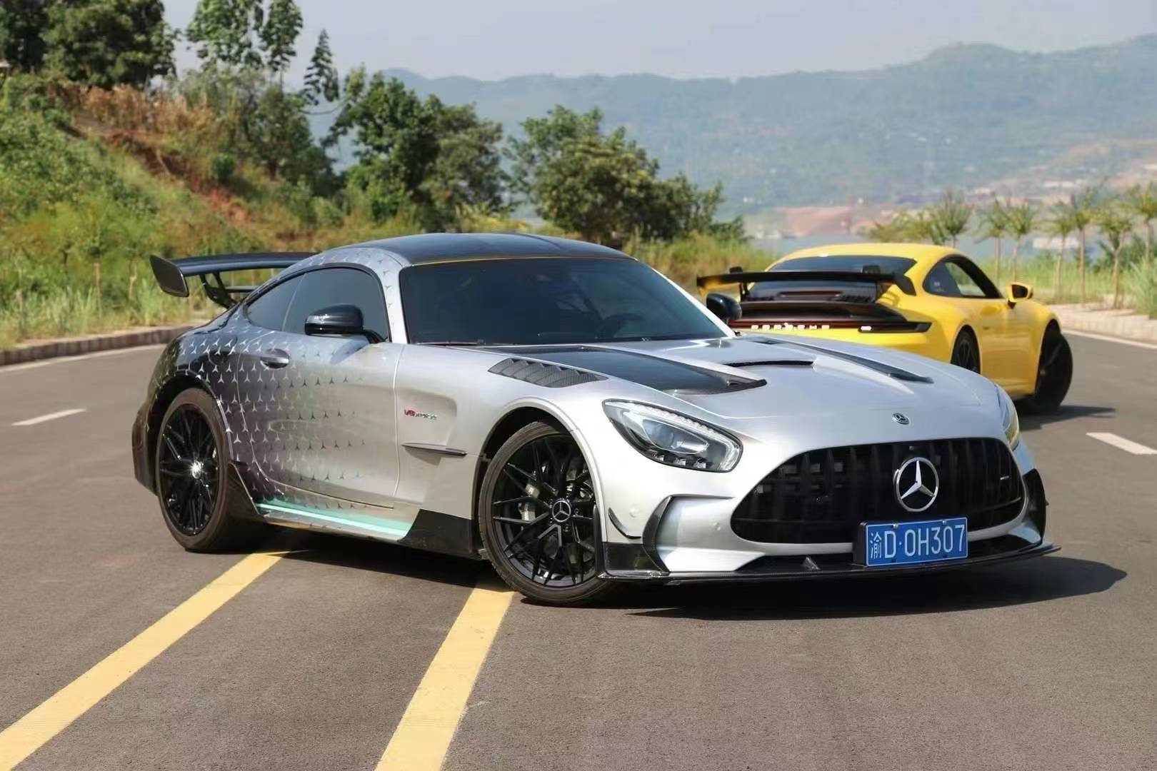 Mercedes-Benz AMG GT / GTS / GTC / GTR Black Series Style Full Body Kit - Image 14