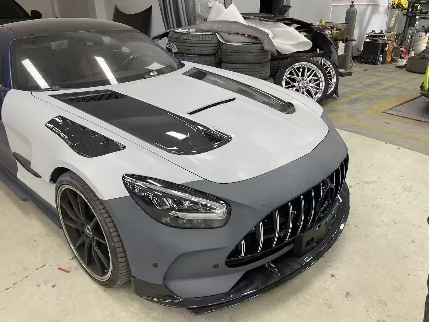 Mercedes-Benz AMG GT / GTS / GTC / GTR Black Series Style Full Body Kit - Image 30