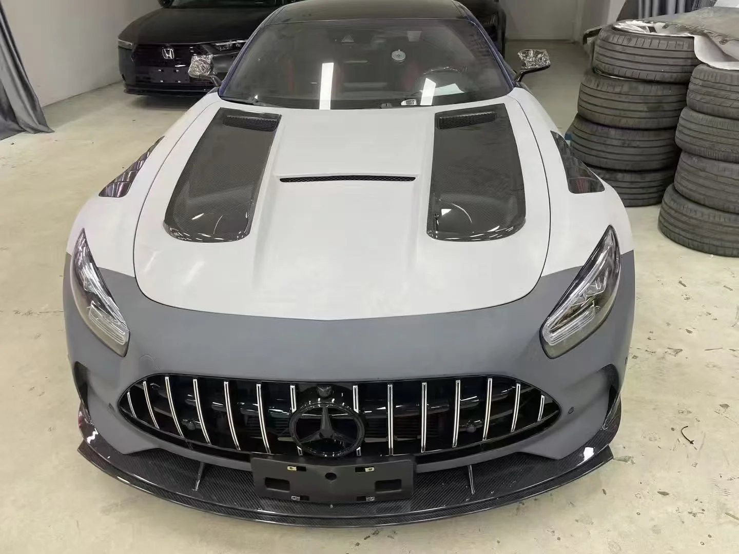Mercedes-Benz AMG GT / GTS / GTC / GTR Black Series Style Full Body Kit - Image 33