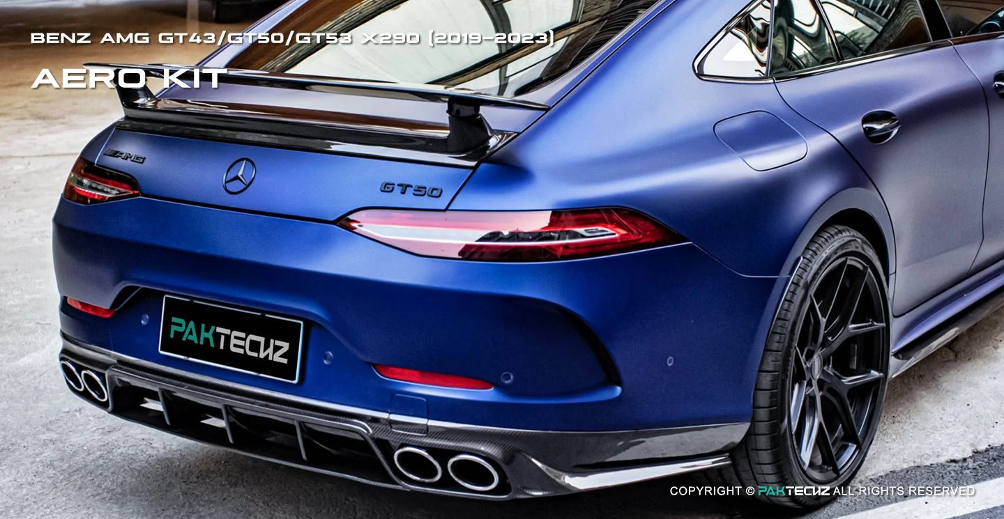 Mercedes BENZ AMG GT50 / GT53 Paktechz Full Dry Carbon Aerodynamics kit - Image 3