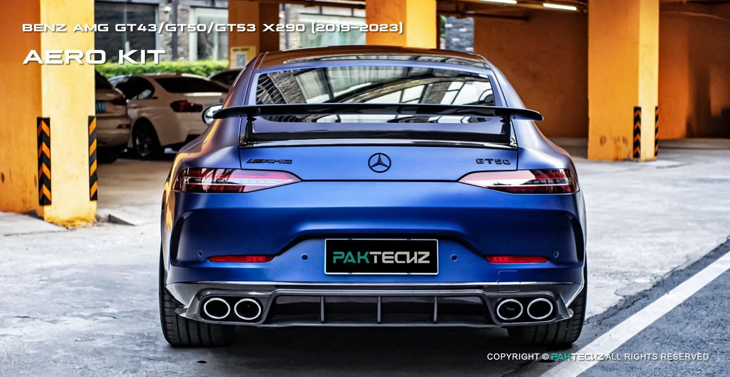 Mercedes BENZ AMG GT50 / GT53 Paktechz Full Dry Carbon Aerodynamics kit - Image 5