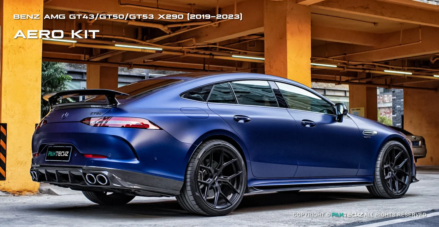 Mercedes BENZ AMG GT50 / GT53 Paktechz Full Dry Carbon Aerodynamics kit - Image 6