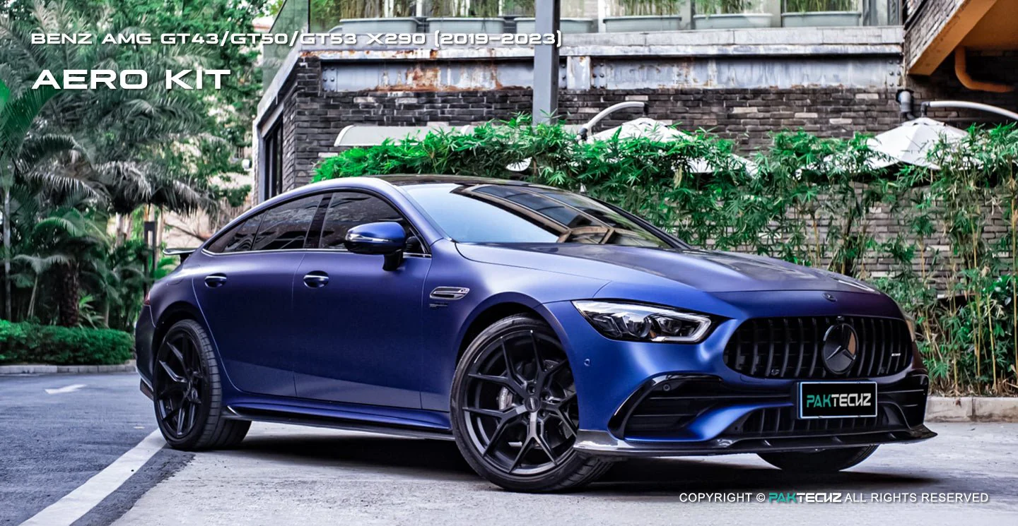 Mercedes BENZ AMG GT50 / GT53 Paktechz Full Dry Carbon Aerodynamics kit - Image 9