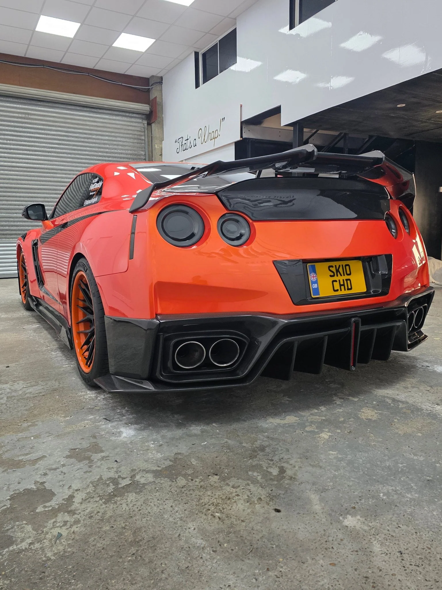 Robot Craftsman Nissan GTR Body Kit (R35) Fibre Glass Reinforced Plastic Complete Body Kit (FRP) - Image 30