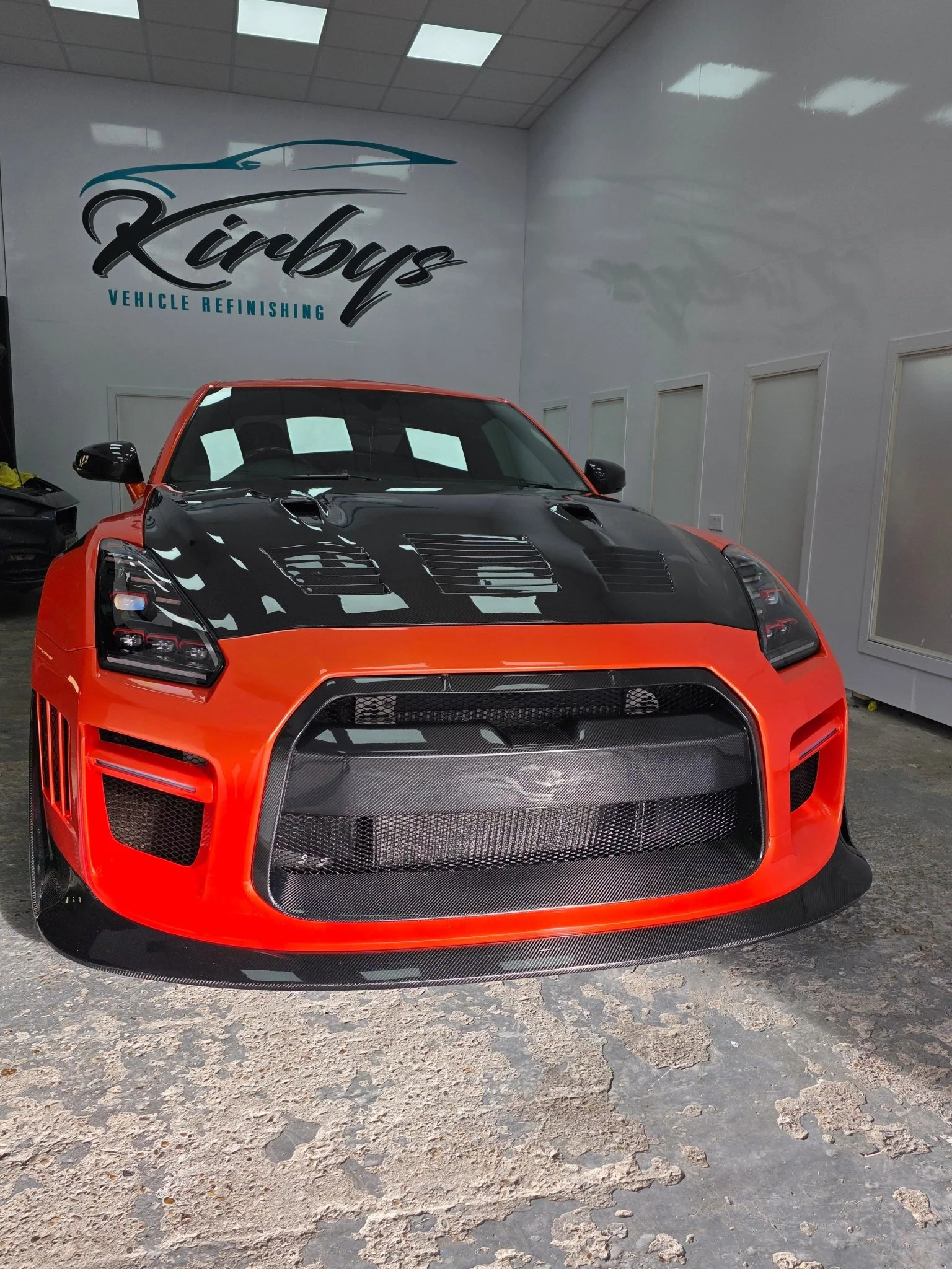 Robot Craftsman Nissan GTR Body Kit (R35) Fibre Glass Reinforced Plastic Complete Body Kit (FRP) - Image 32