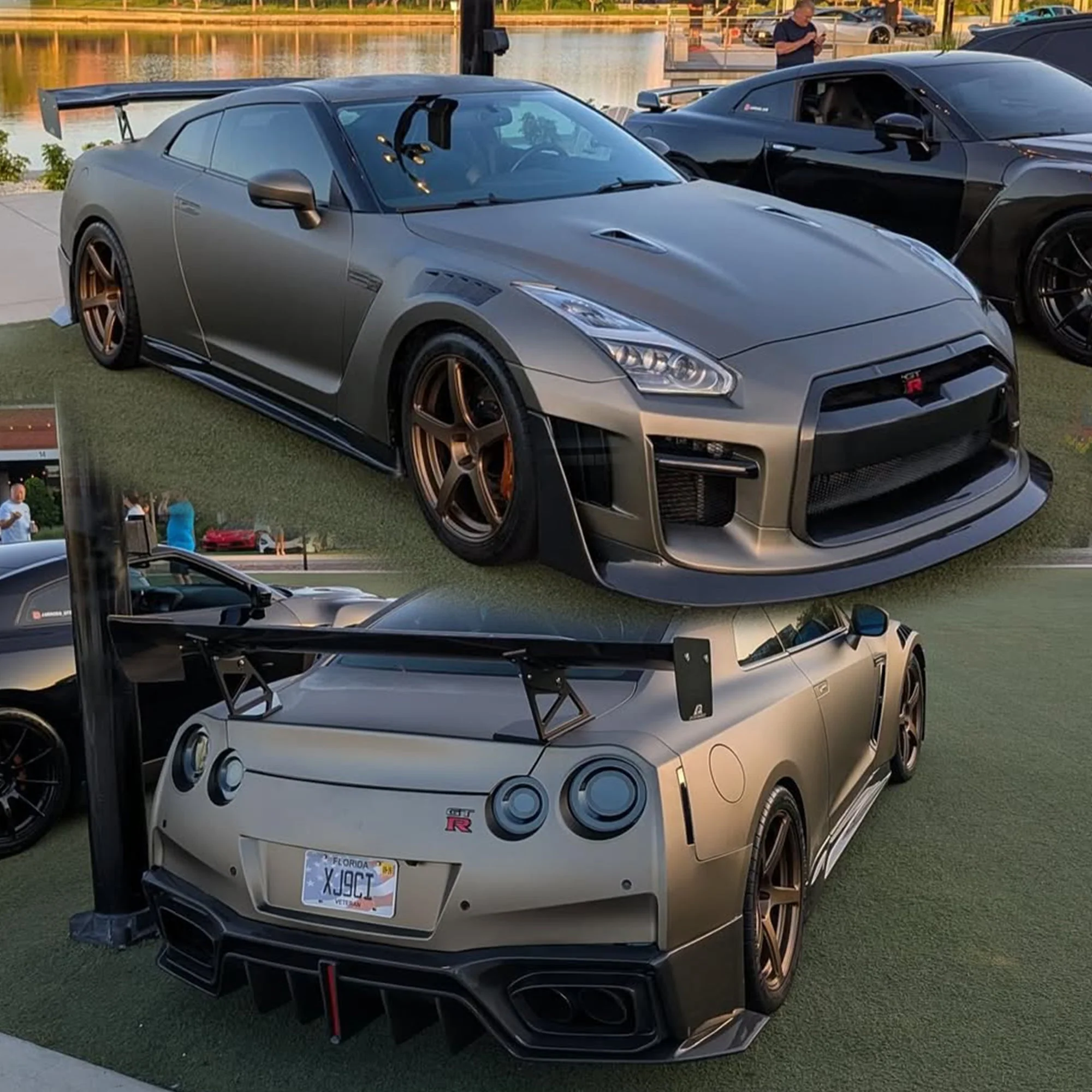 Robot Craftsman Nissan GTR Body Kit (R35) Fibre Glass Reinforced Plastic Complete Body Kit (FRP) - Image 8