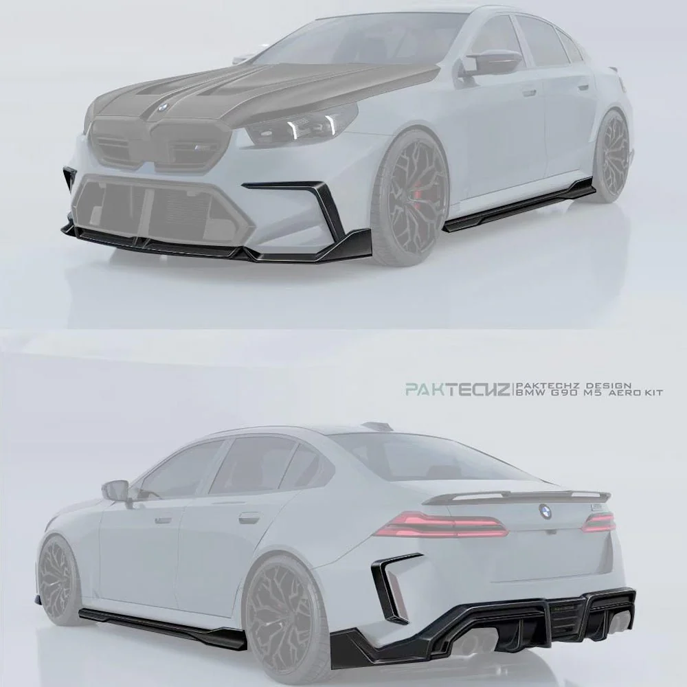 Paktechz BMW M5 G90 Sedan / Limousine Full Dry-Carbon Bodykit - Image 3