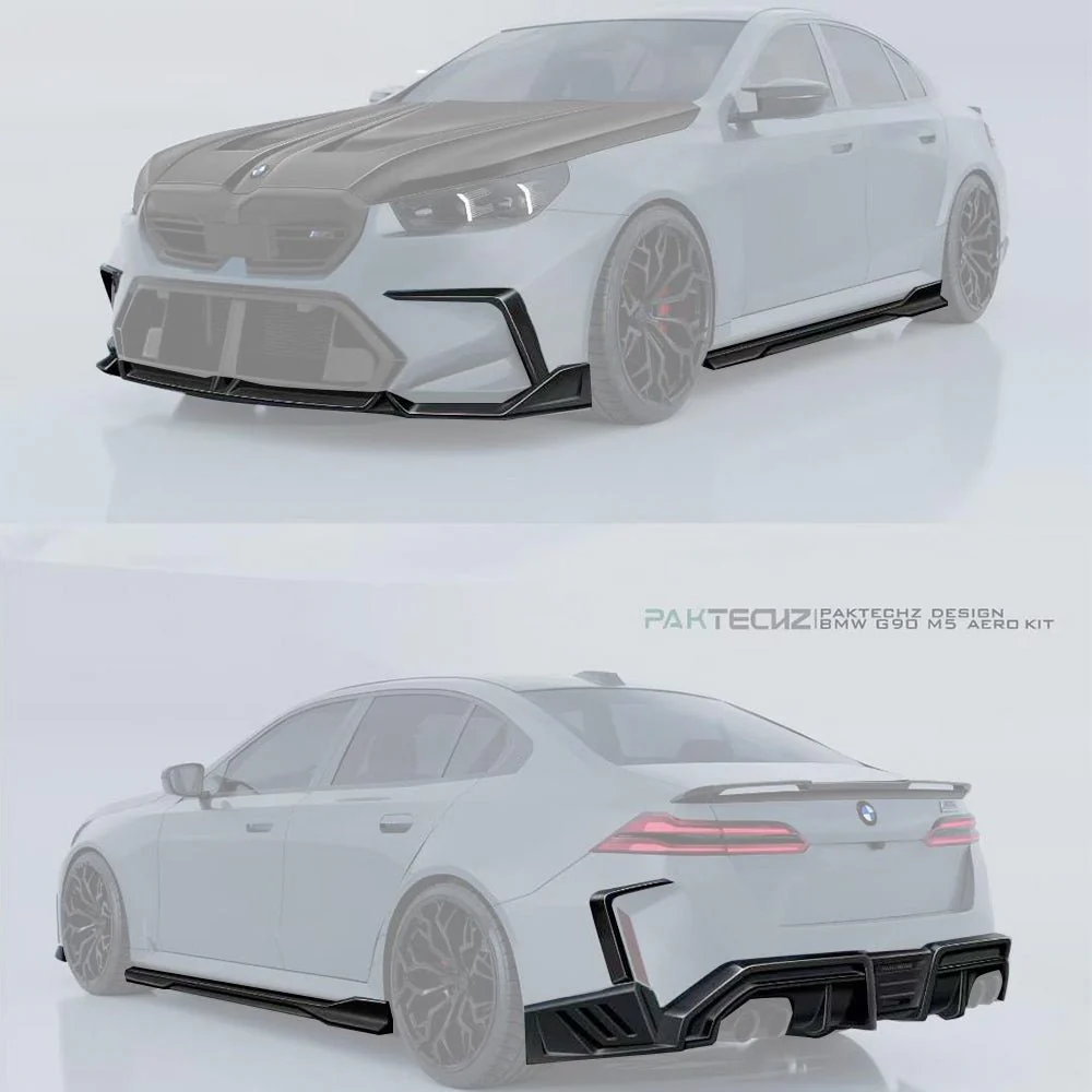 Paktechz BMW M5 G90 Sedan / Limousine Full Dry-Carbon Bodykit - Image 4