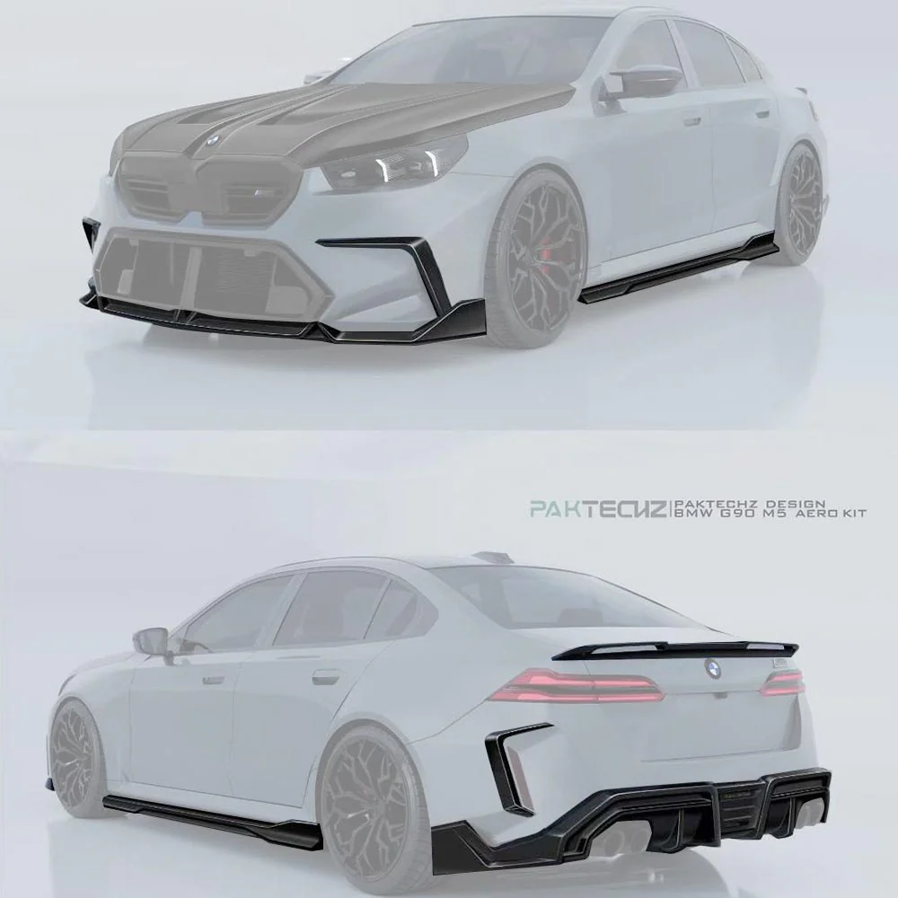 Paktechz BMW M5 G90 Sedan / Limousine Full Dry-Carbon Bodykit - Image 5
