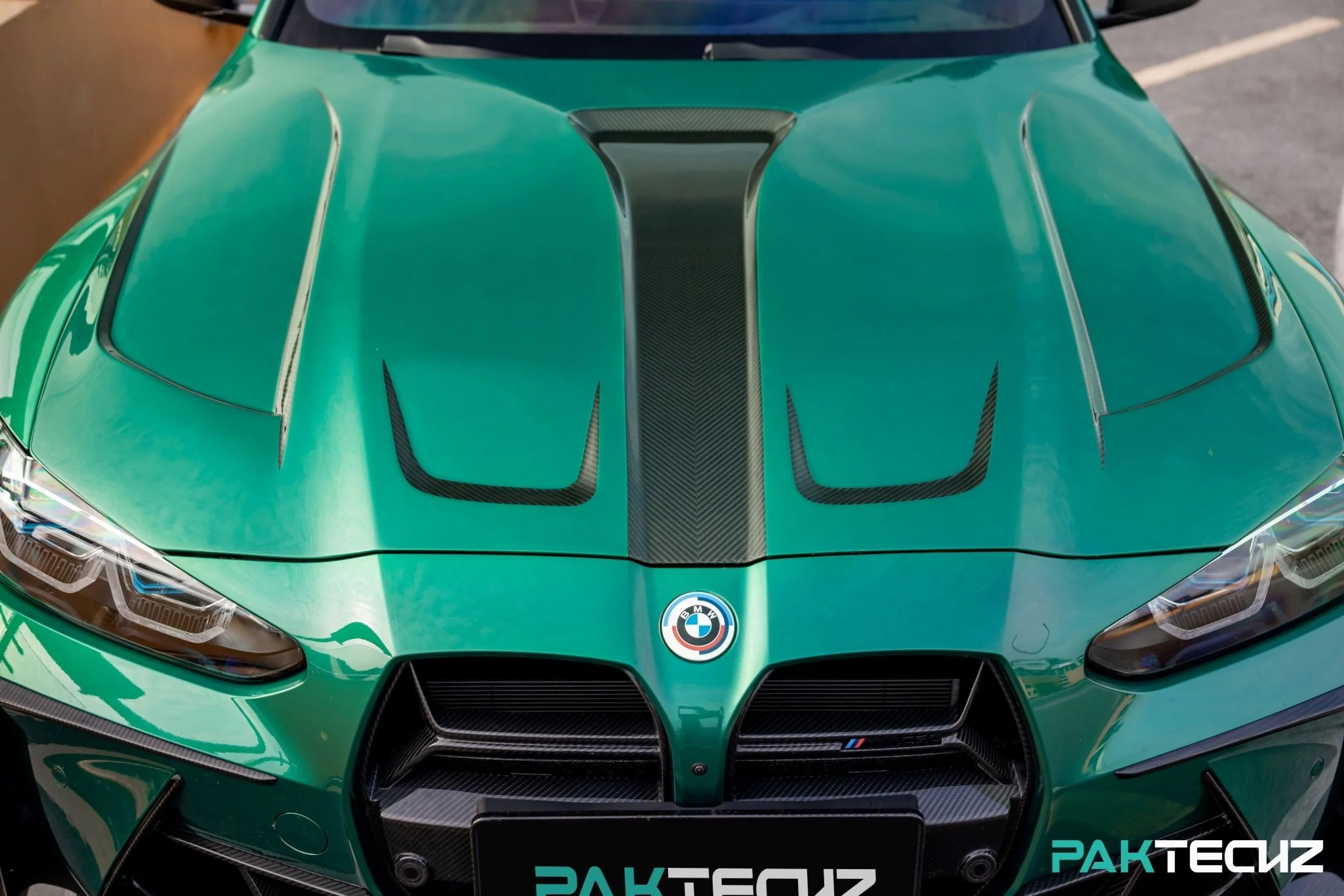 PAKTECHZ Carbon Fiber Front Hood Bonnet for BMW M3 G80 / M4 G82 - Image 2
