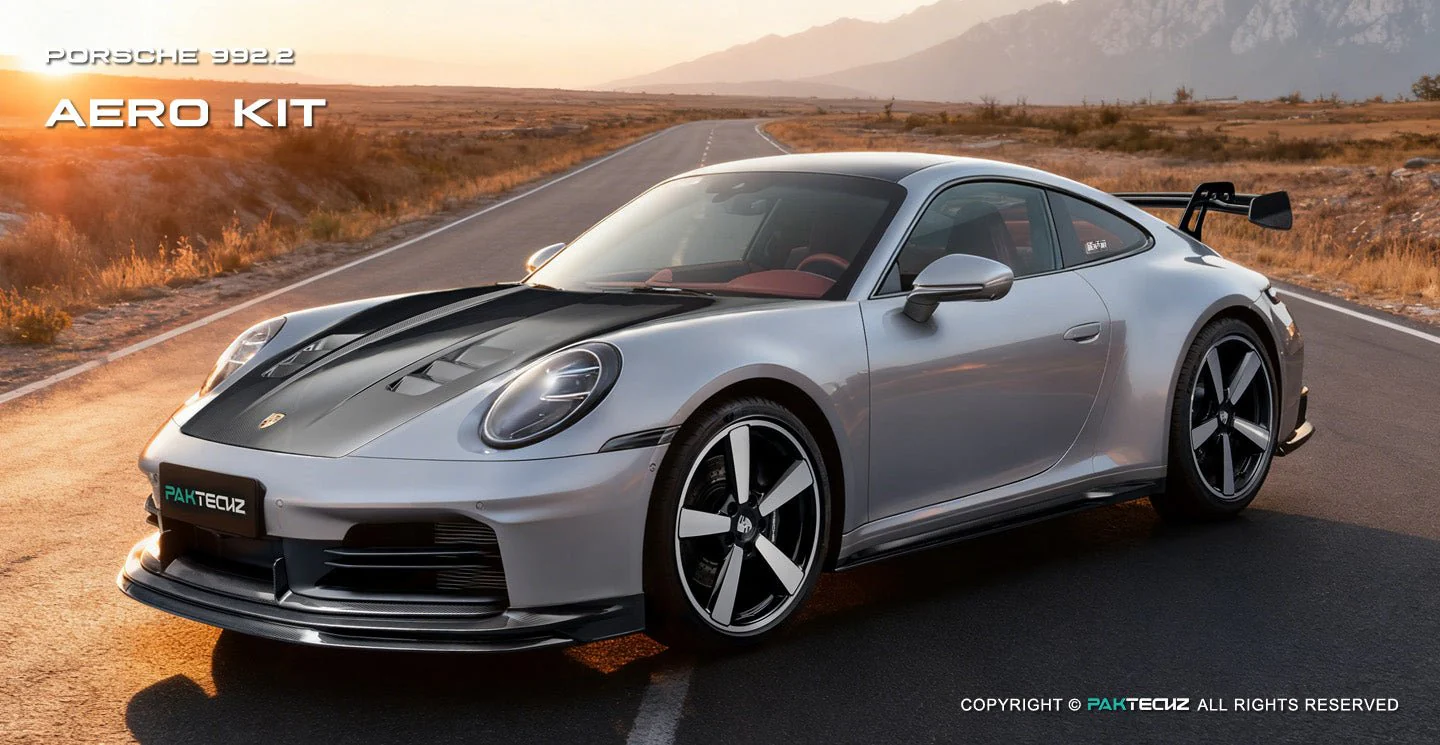 Paktechz Porsche 992.2 Full Dry-Carbon (Prepreg) Aerodynamics Kit - Image 12
