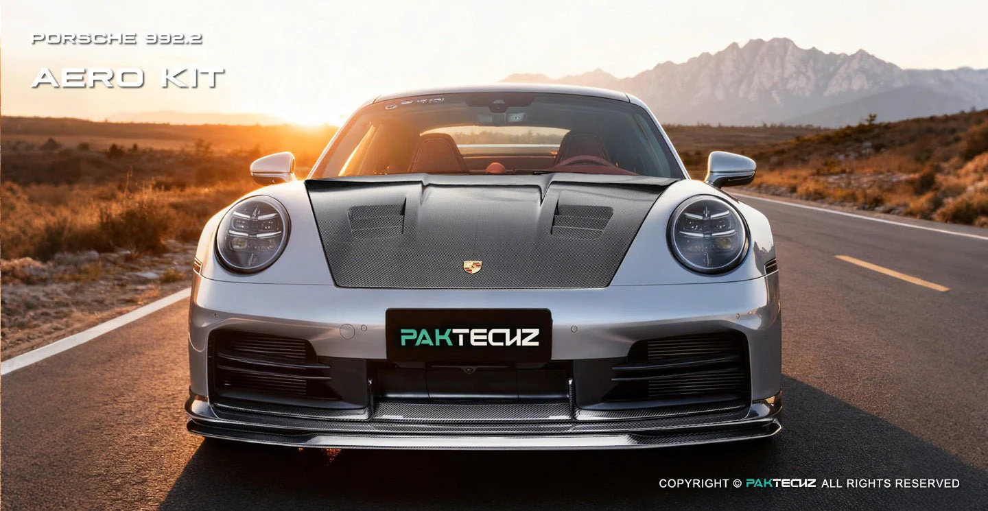 Paktechz Porsche 992.2 Full Dry-Carbon (Prepreg) Aerodynamics Kit - Image 13