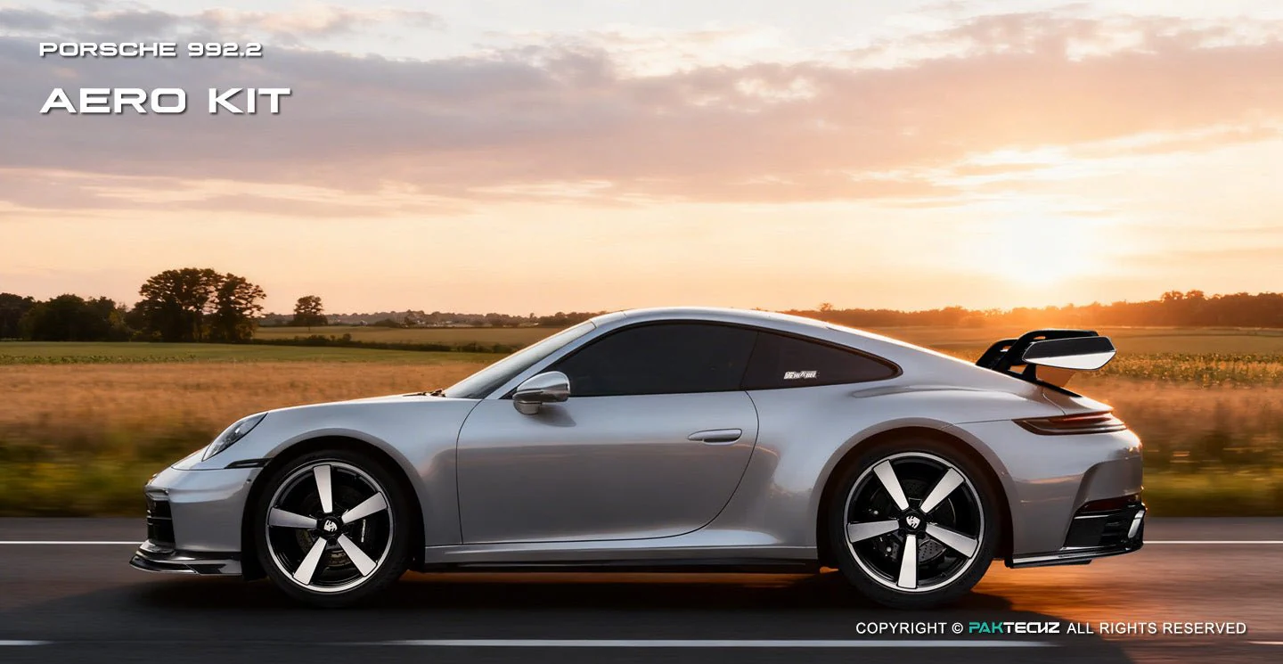 Paktechz Porsche 992.2 Full Dry-Carbon (Prepreg) Aerodynamics Kit - Image 14