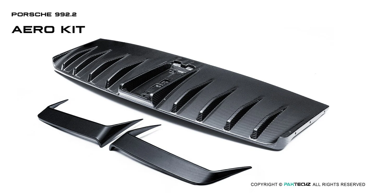 Paktechz Porsche 992.2 Full Dry-Carbon (Prepreg) Aerodynamics Kit - Image 23