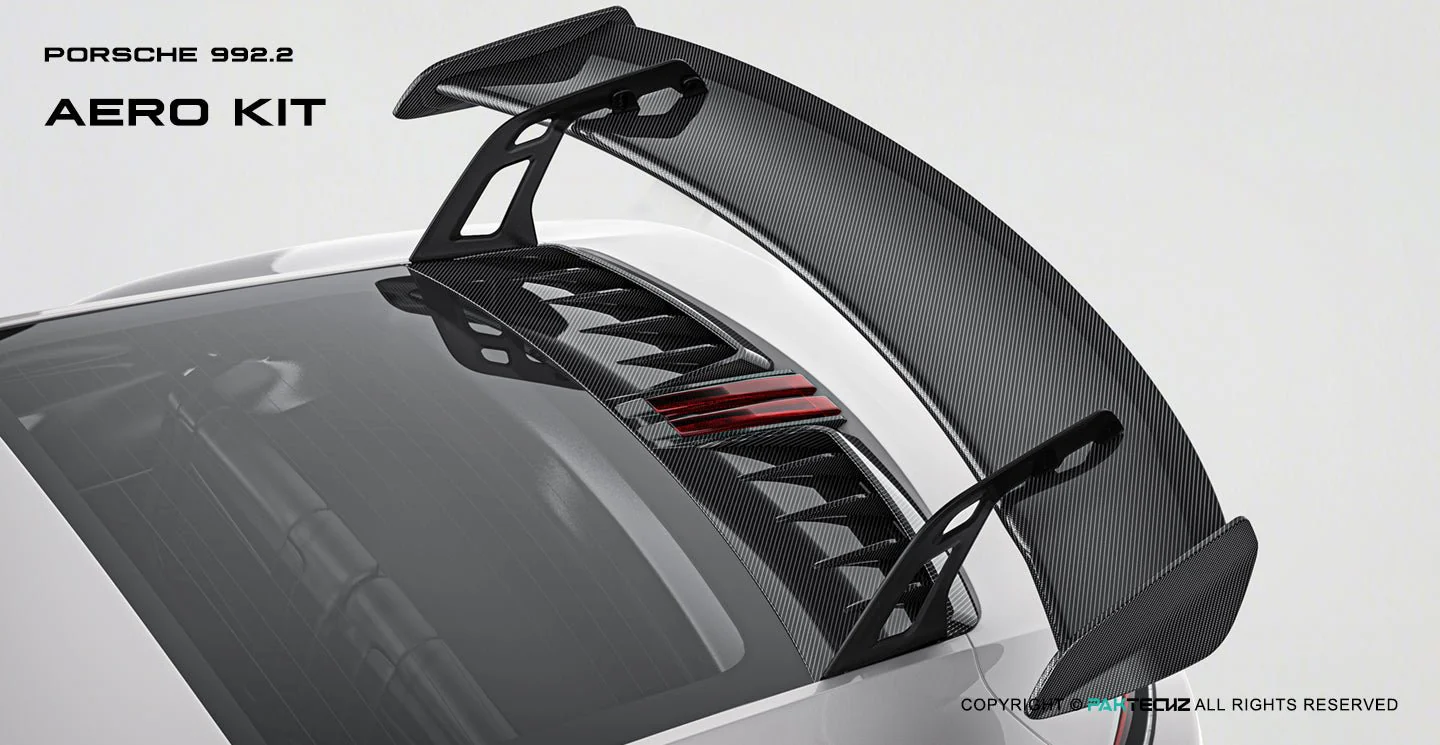 Paktechz Porsche 992.2 Full Dry-Carbon (Prepreg) Aerodynamics Kit - Image 7