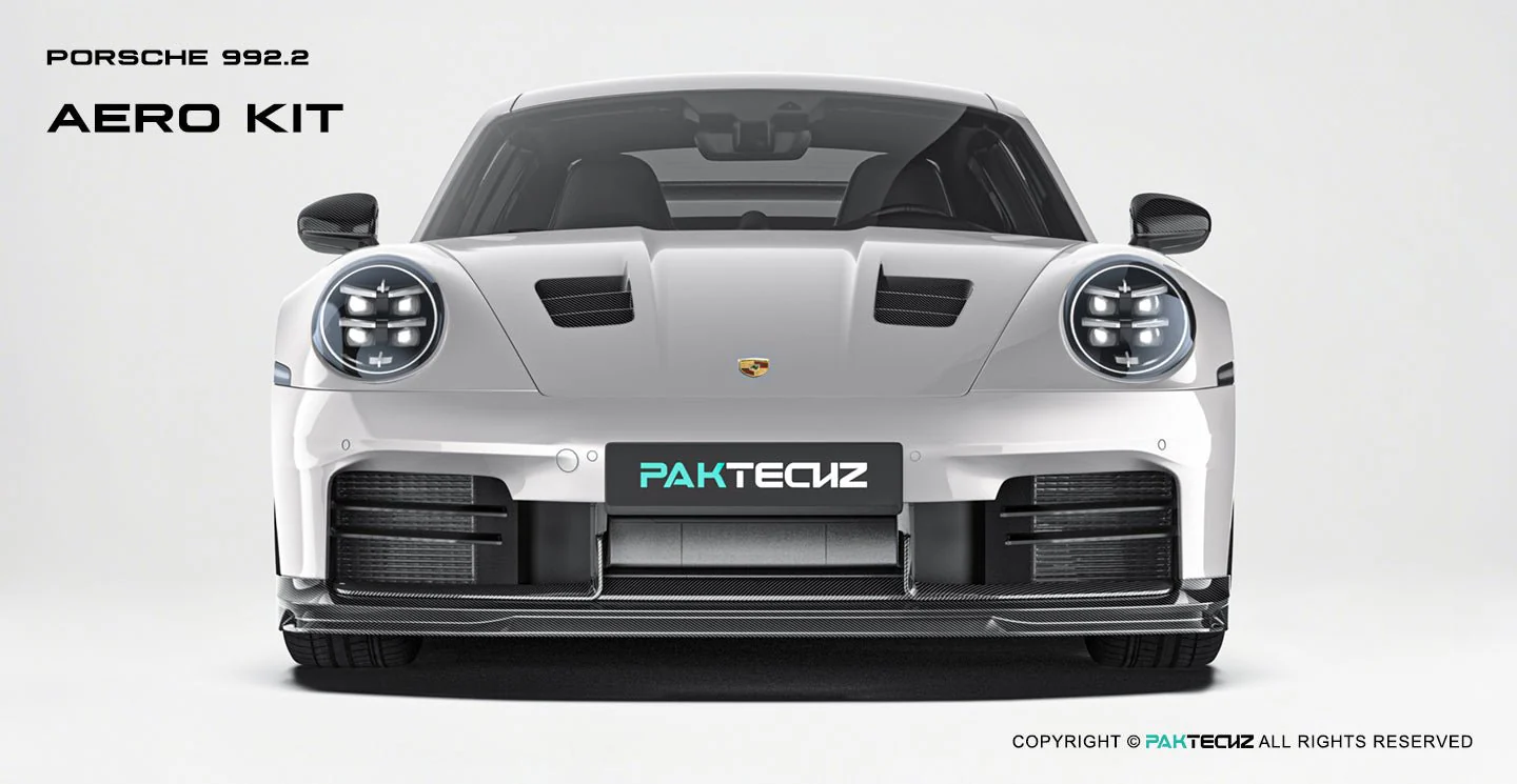 Paktechz Porsche 992.2 Full Dry-Carbon (Prepreg) Aerodynamics Kit - Image 8