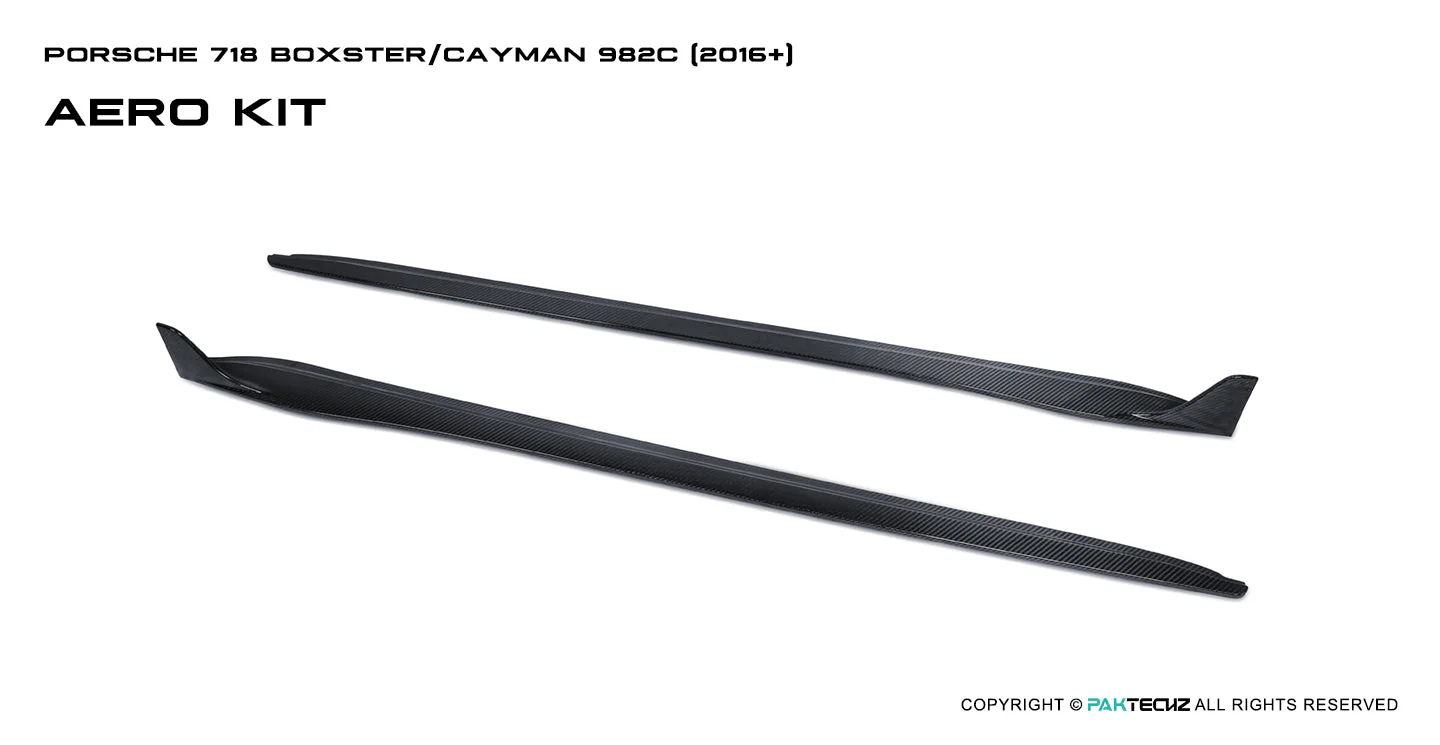 Porsche 718 2016-2020 Porsche Cayman / Boxster (GTS is not suitable) Paktechz Full Dry Carbon Aerodynamics kit - Image 22
