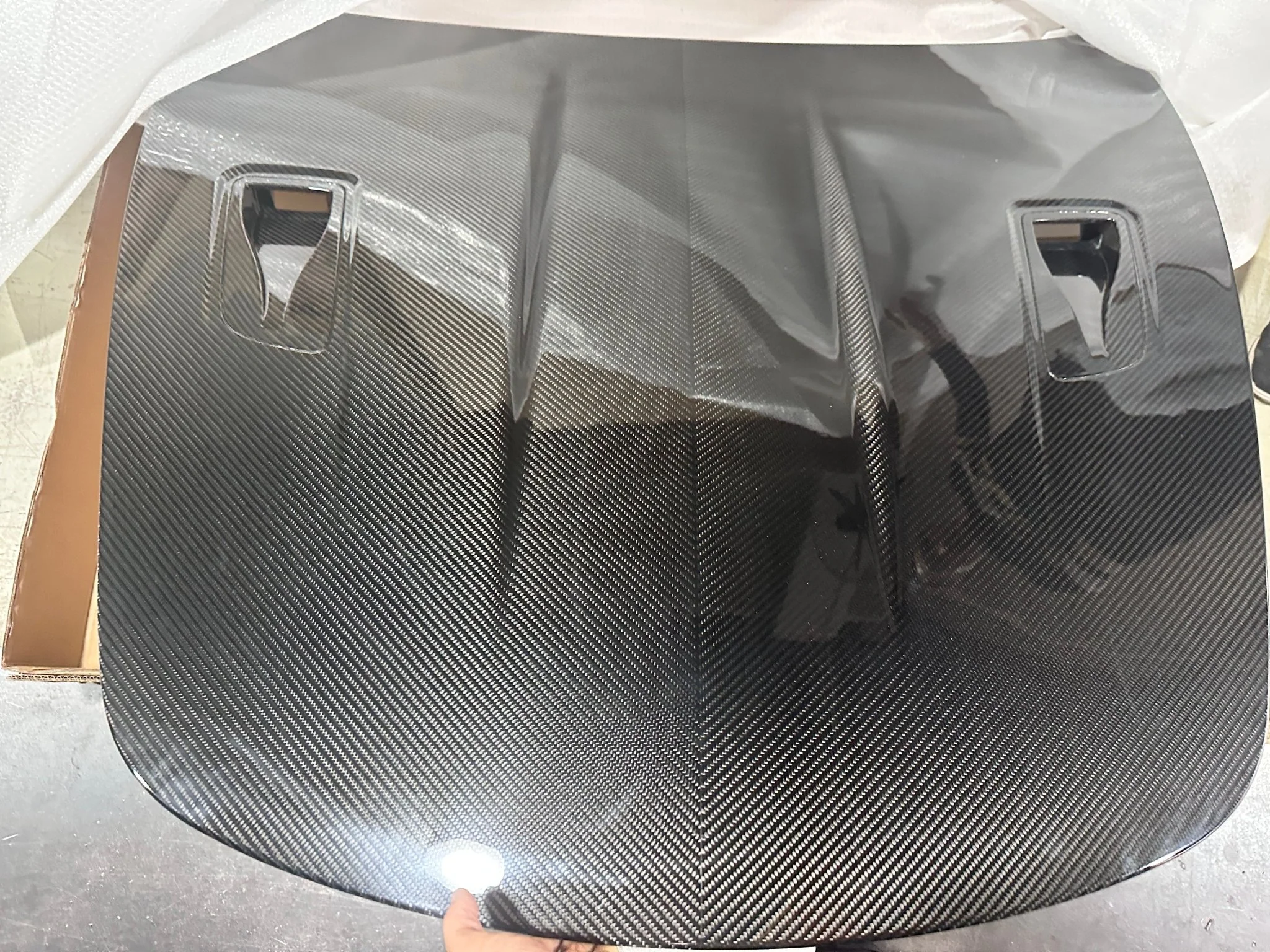 Porsche 718 / 981 / 991.1 / 991.2 Dry-Carbon (Prepreg) GT4 RS Style Bonnet - Image 12