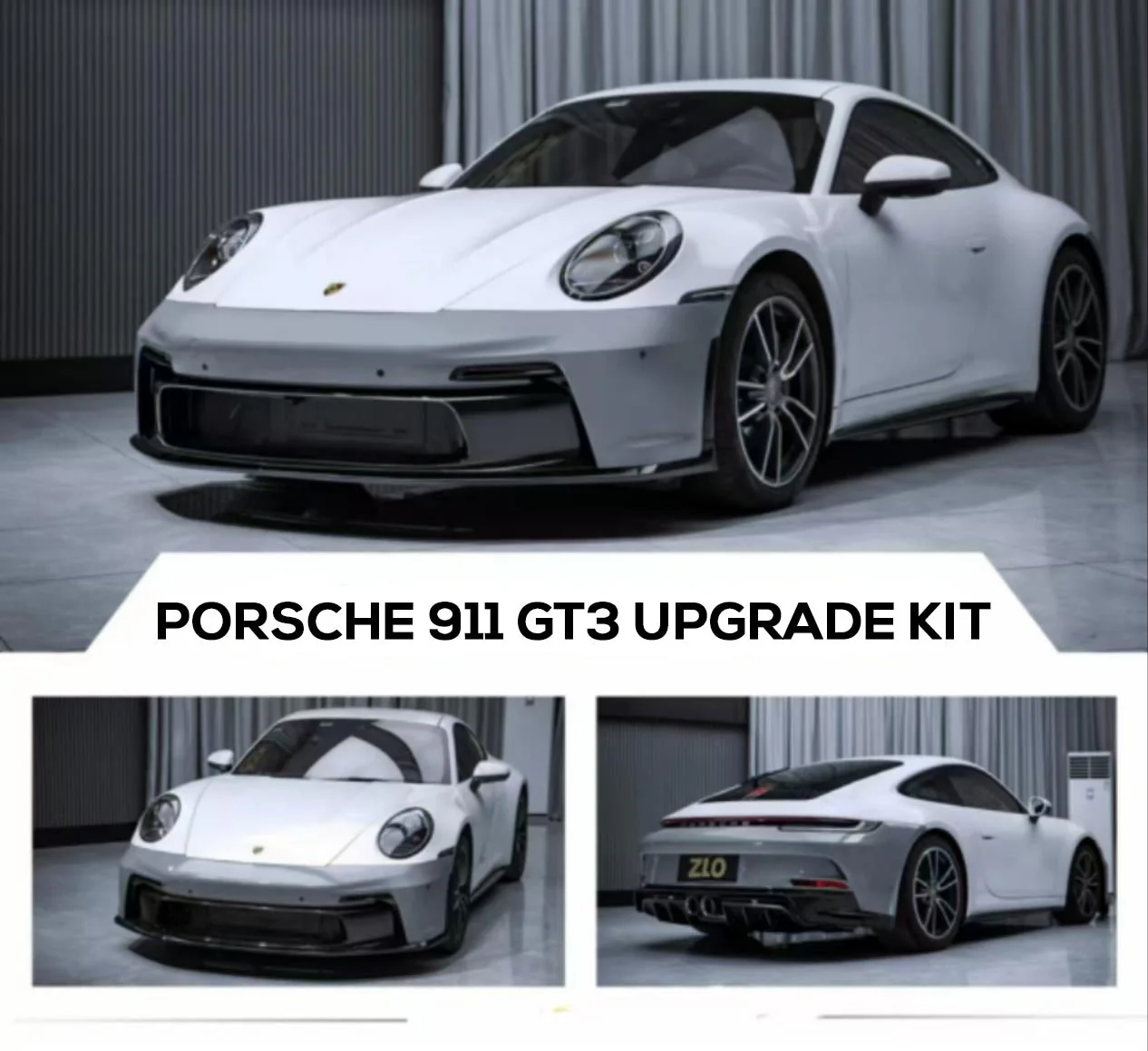 Porsche 911 (992) GT3 Conversion Kit (PP Polypropylene) 2019+ - Image 4