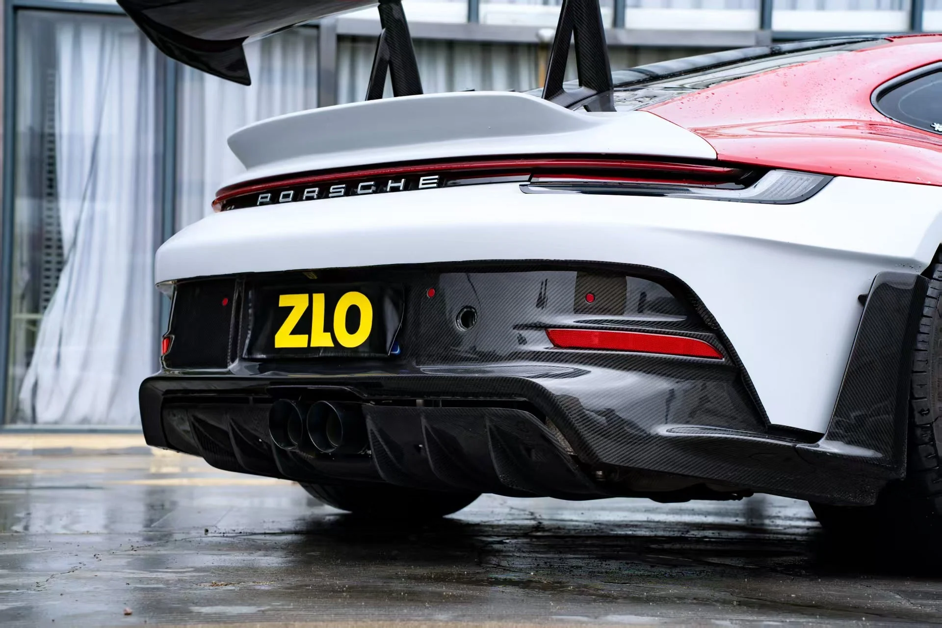 Porsche 911 992.1 (2019-2024) Upgrade to GT3 RS Full Dry-Carbon Fibre Conversion Kit - Image 10