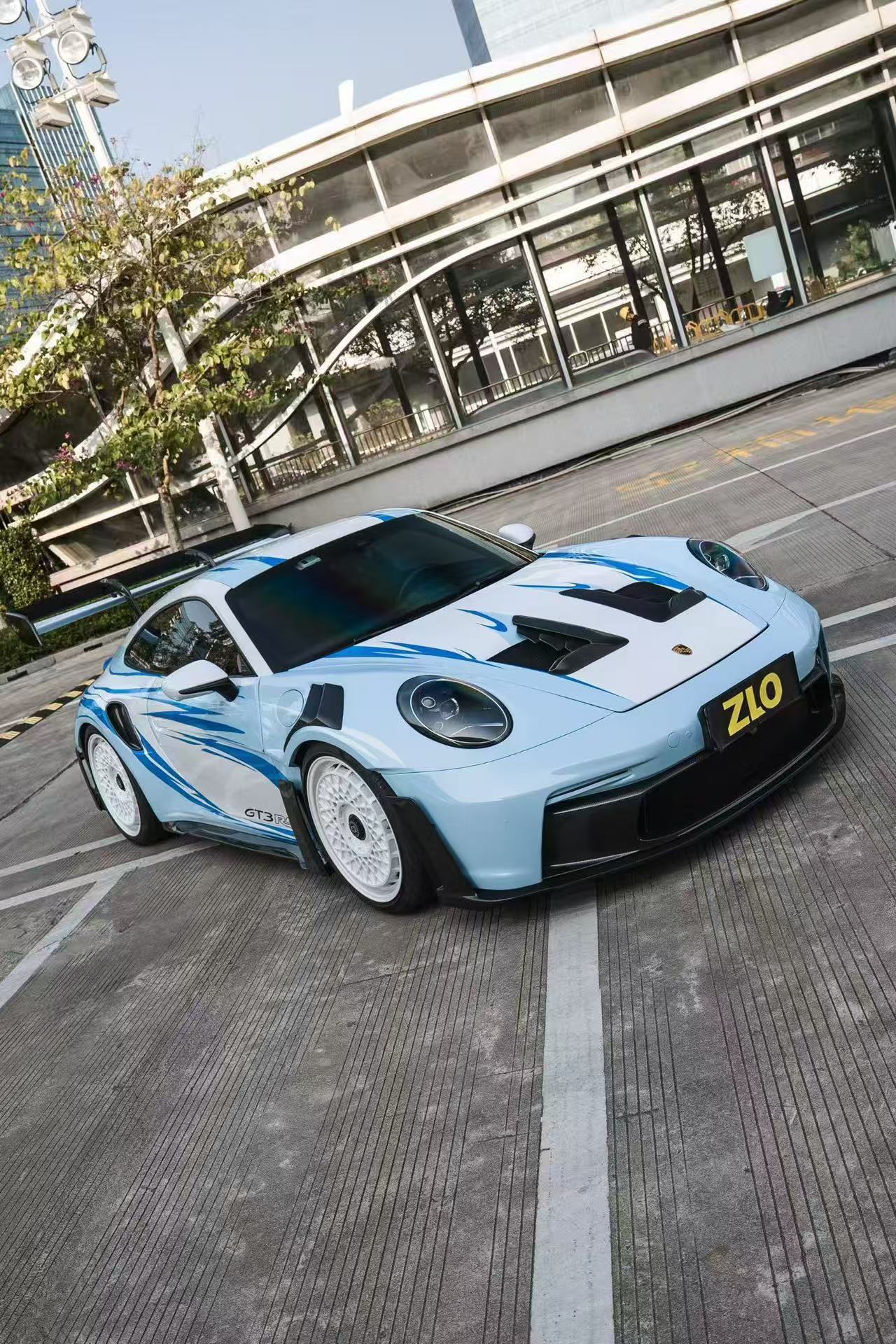 Porsche 911 992.1 (2019-2024) Upgrade to GT3 RS Full Dry-Carbon Fibre Conversion Kit - Image 42