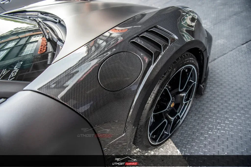 Porsche 911 992.1 Turbo S Paktechz Full Dry Carbon Aerodynamics kit 2020-2024 - Image 38