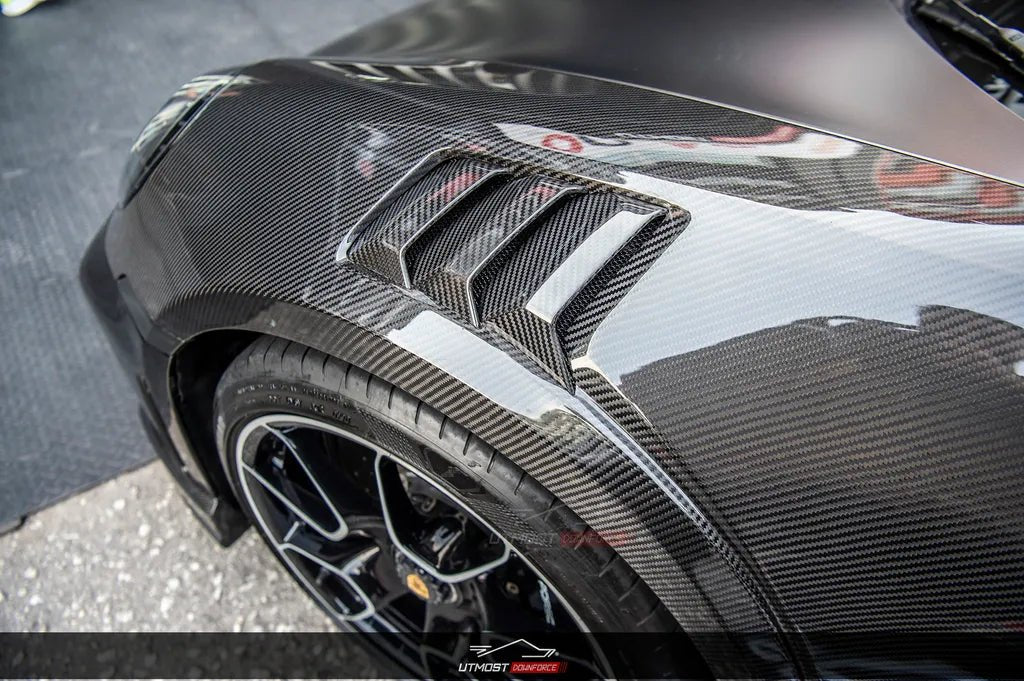 Porsche 911 992.1 Turbo S Paktechz Full Dry Carbon Aerodynamics kit 2020-2024 - Image 41