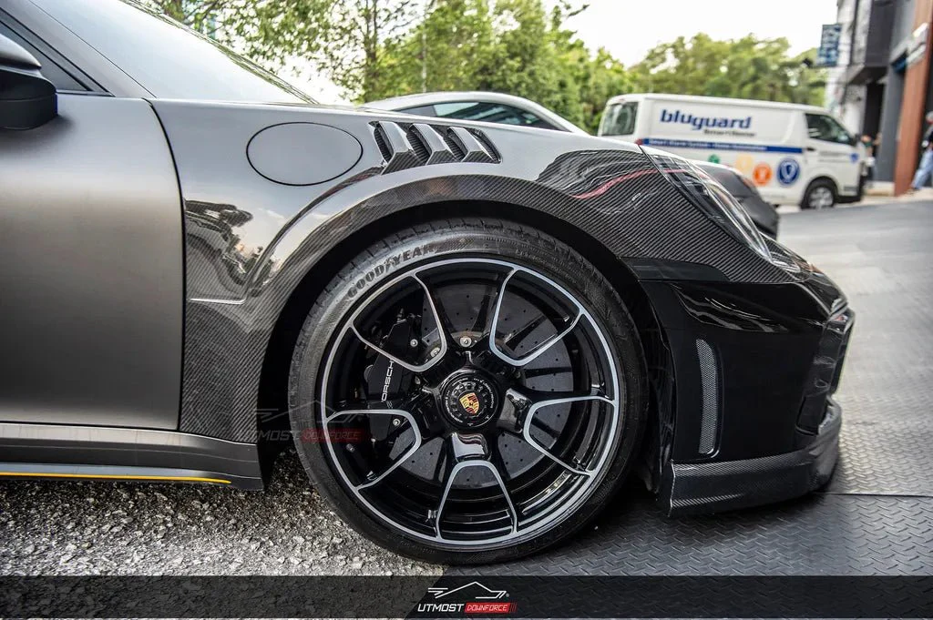Porsche 911 992.1 Turbo S Paktechz Full Dry Carbon Aerodynamics kit 2020-2024 - Image 43