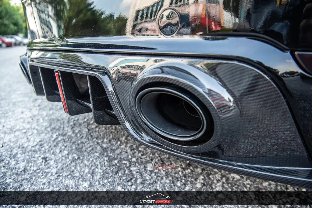 Porsche 911 992.1 Turbo S Paktechz Full Dry Carbon Aerodynamics kit 2020-2024 - Image 44