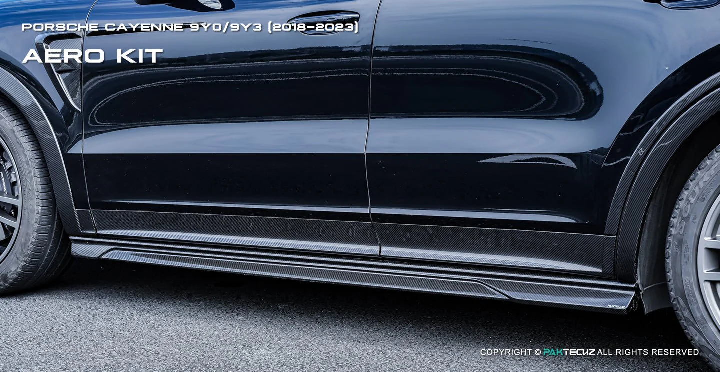 Porsche Cayenne Paktechz Full Dry Carbon Aerodynamics kit 2018-20 - Image 15