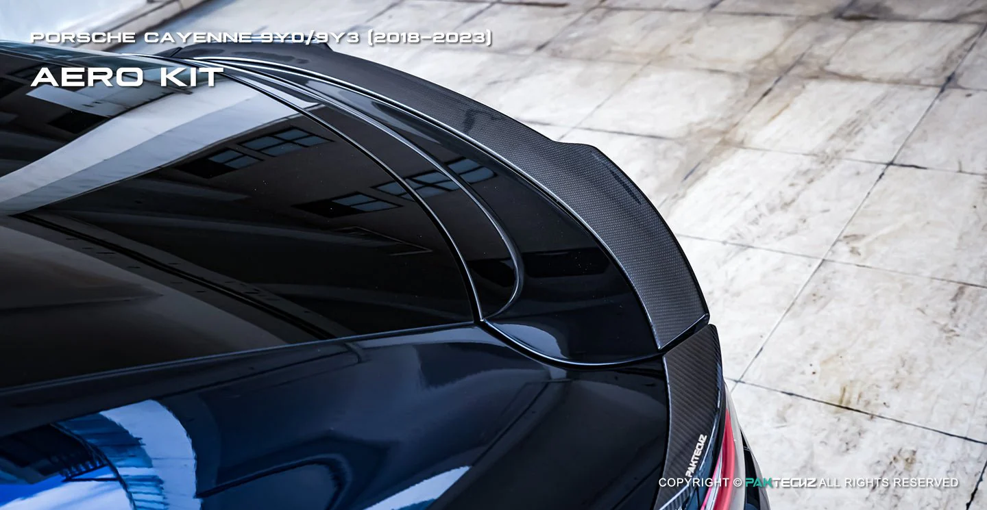 Porsche Cayenne Paktechz Full Dry Carbon Aerodynamics kit 2018-20 - Image 17