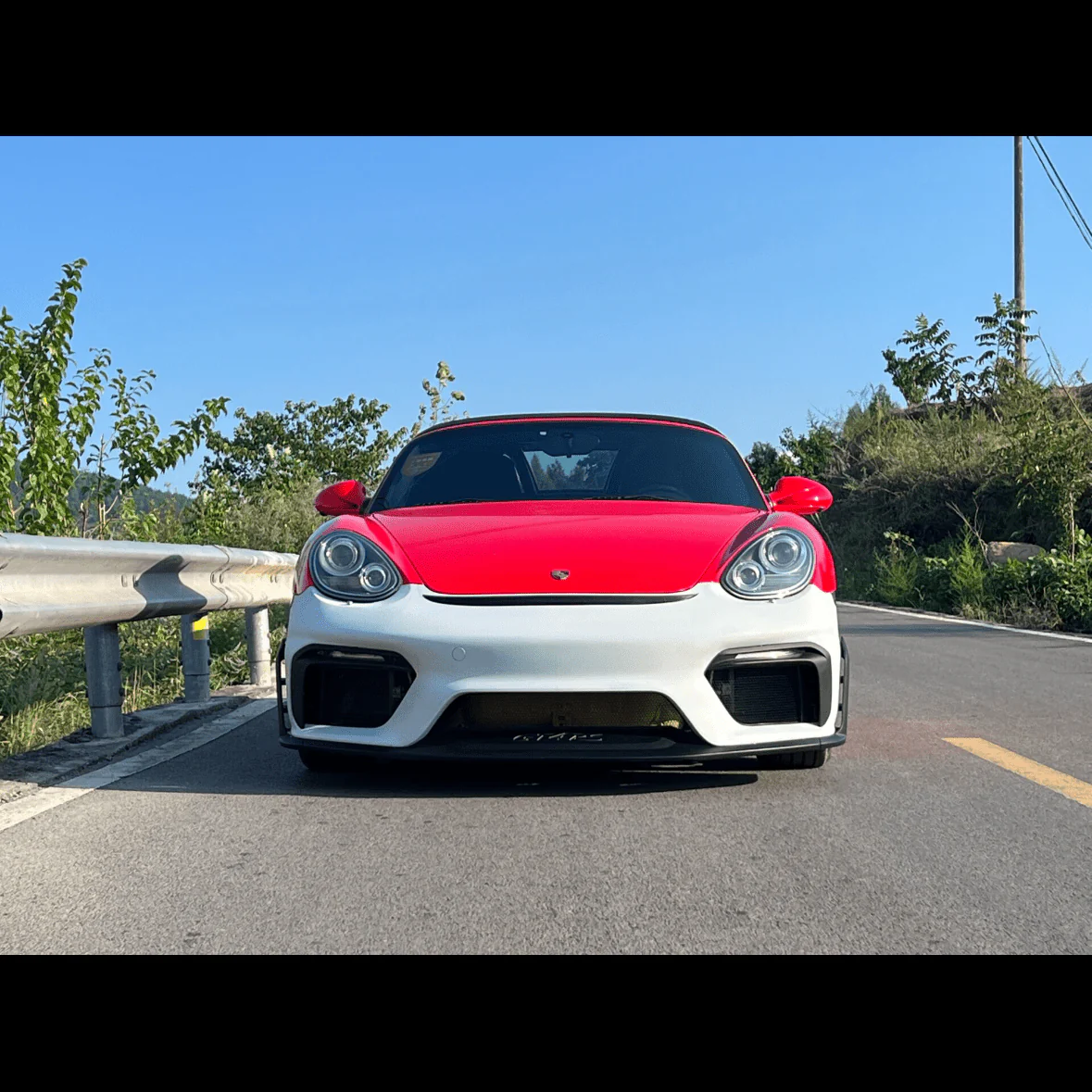Porsche Cayman 987 (2005–2012) GT4 RS Style PP Front Bumper - Image 6
