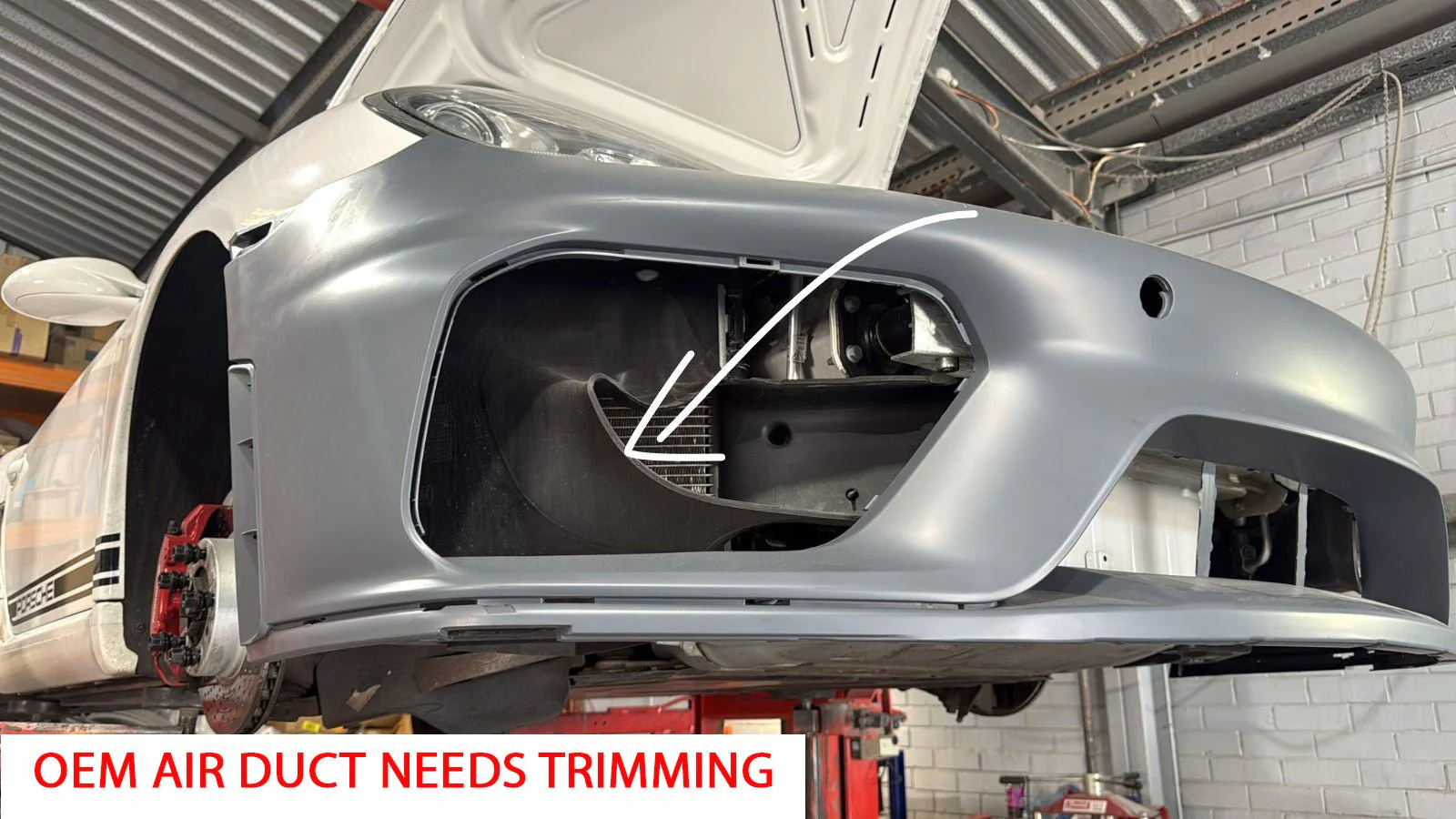 Porsche Cayman 987 (2005–2012) GT4 Style PP Front Bumper - Image 14