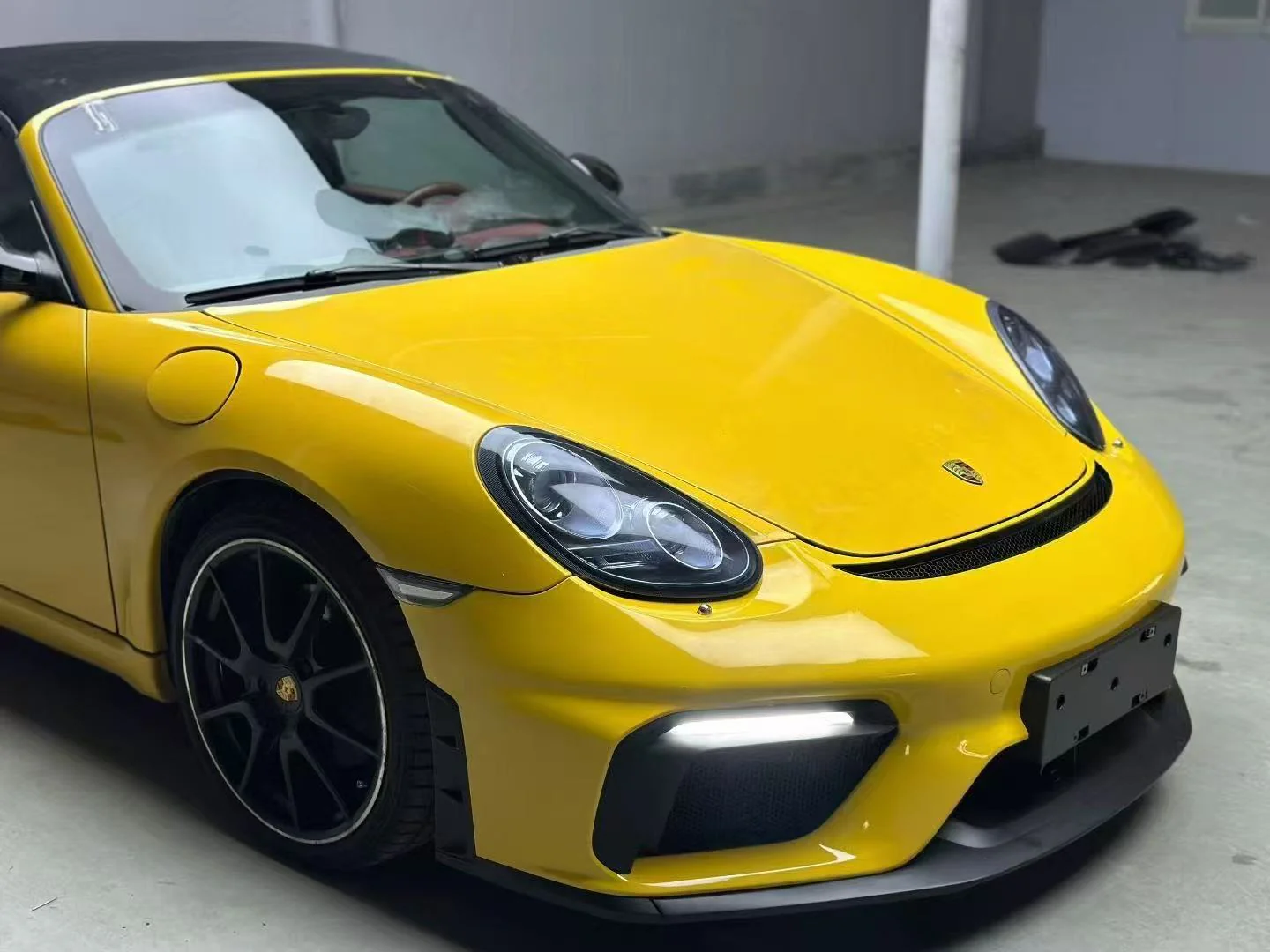 Porsche Cayman 987 (2005–2012) GT4 Style PP Front Bumper - Image 4