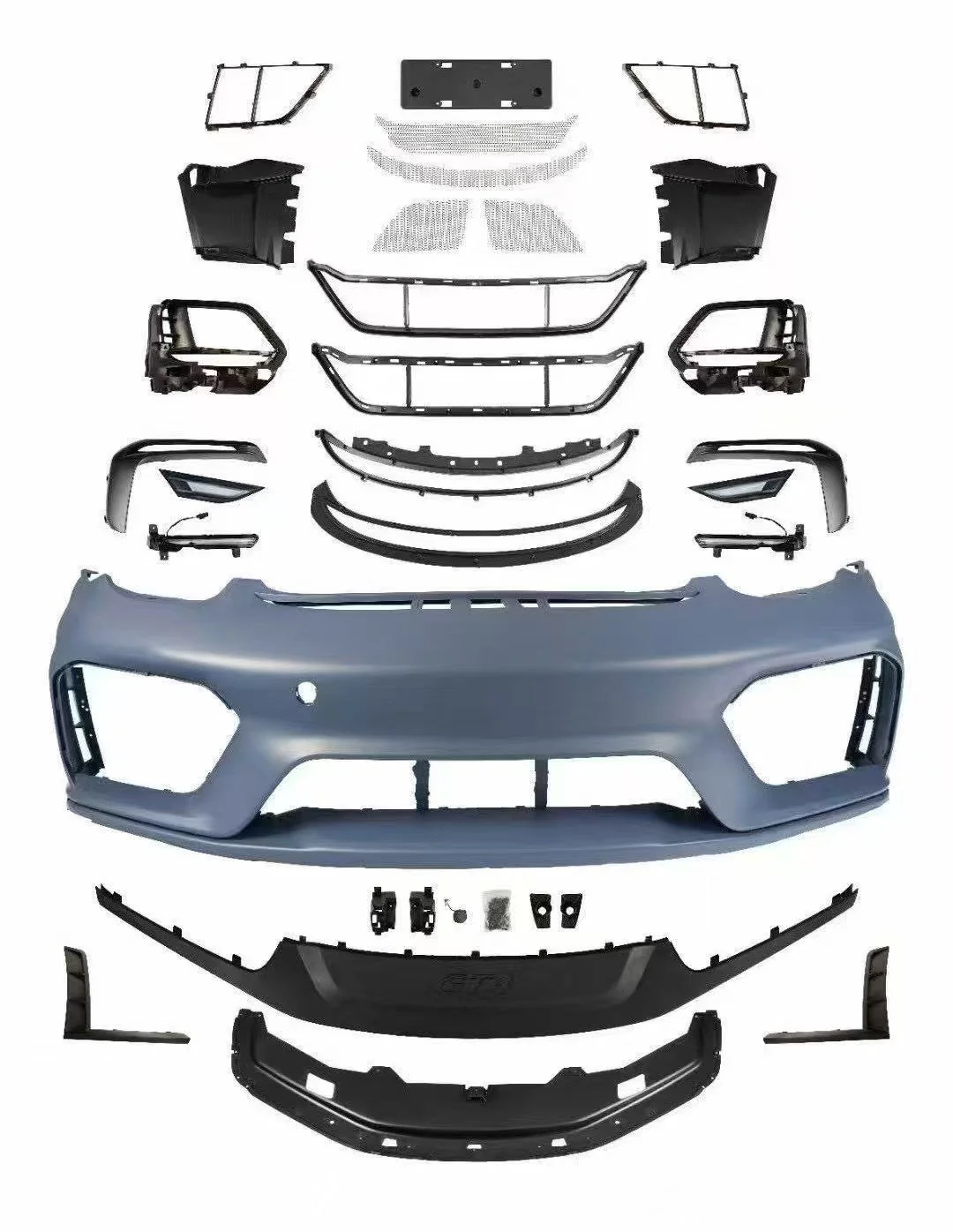 Porsche Cayman 987 (2005–2012) GT4 Style PP Front Bumper - Image 9