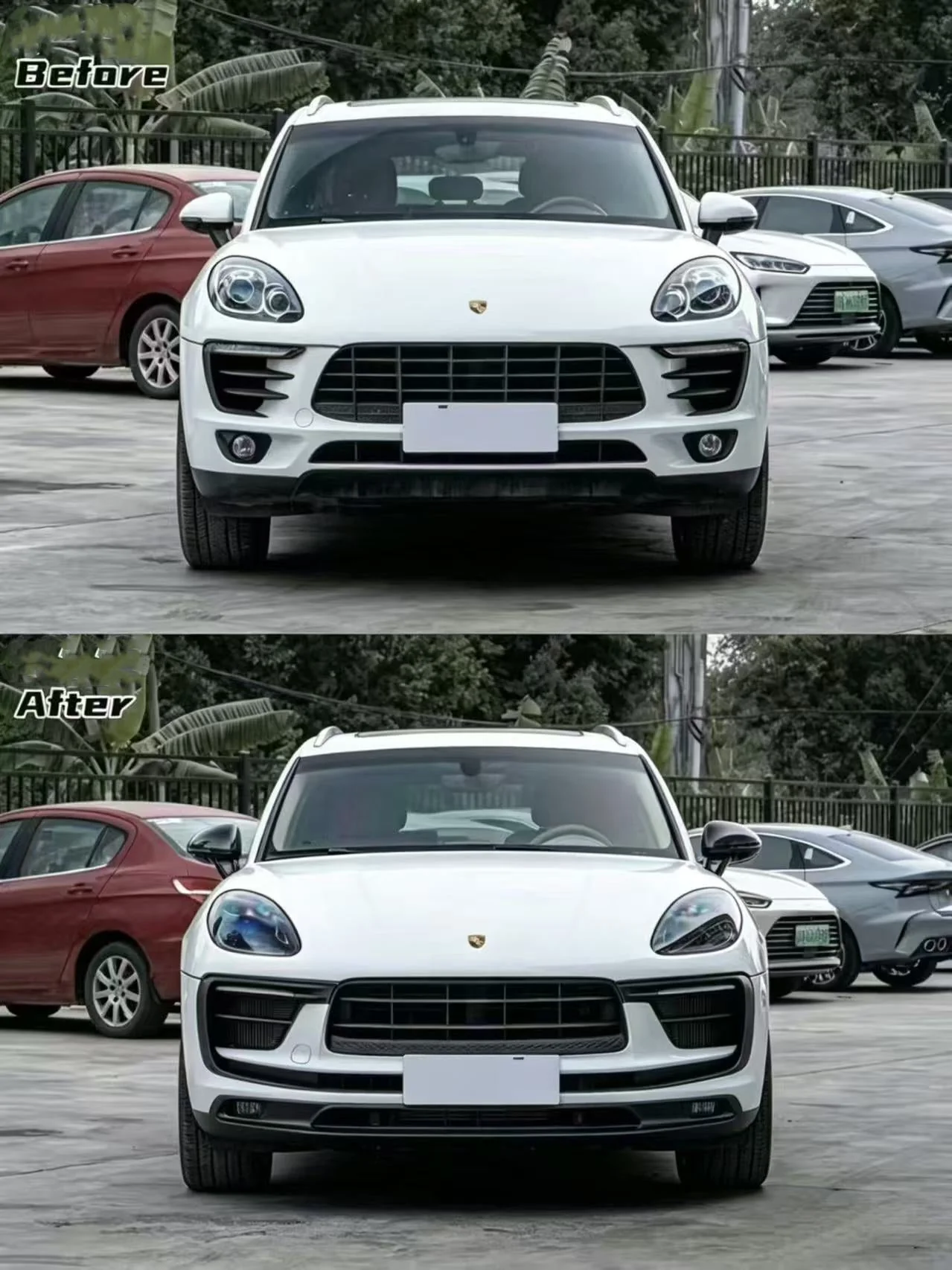 Porsche Macan 95B (2014-2023) Convert to (2023) 95B.3 Full Conversion Kit